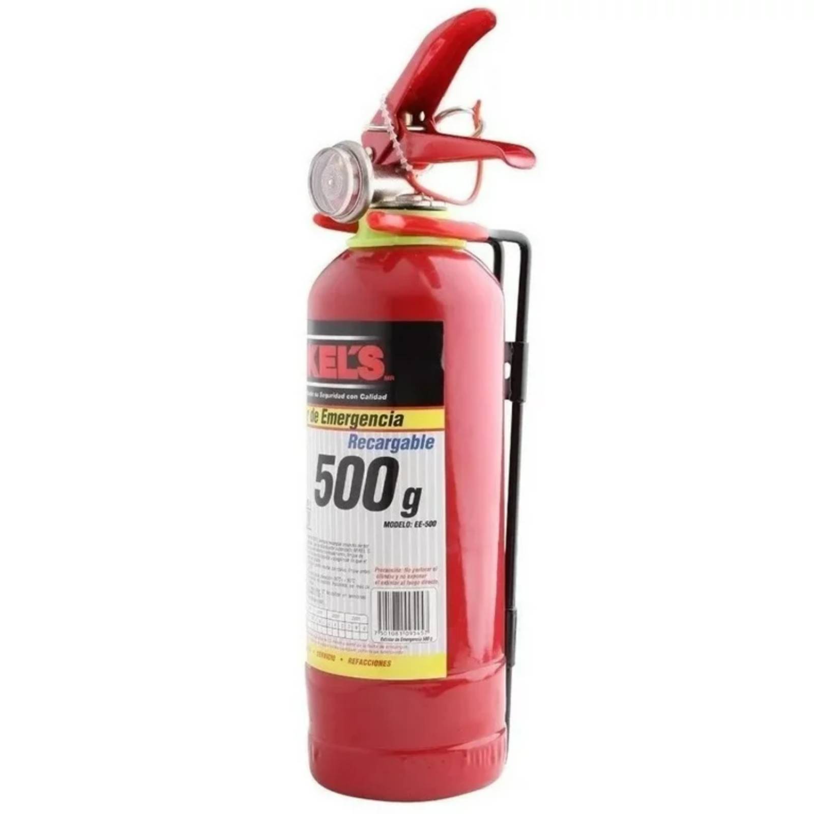 Extintor De Emergencia Recargable 500 G Mikels EE-500 