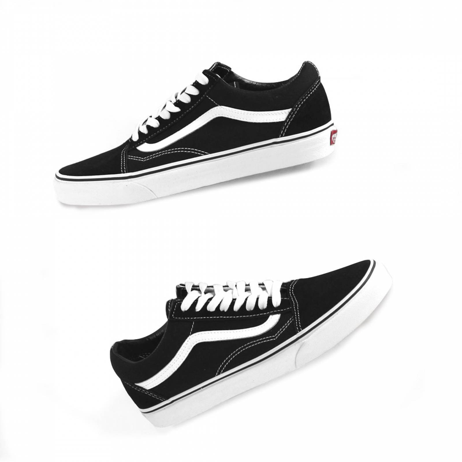 Tenis  Mujer Vans Casual con agujeta Negro Textil  VND3HY28-D