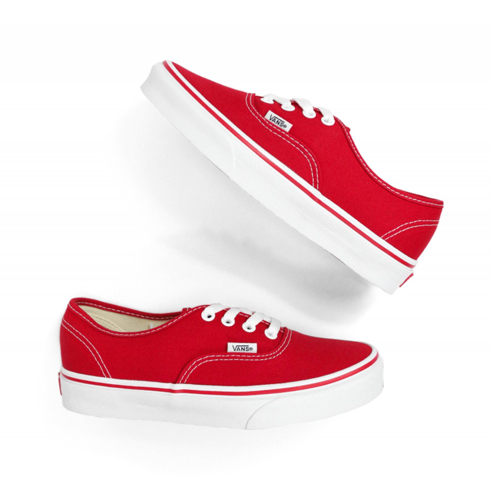 Tenis Mujer Vans Casual con agujeta Rojo Textil VN000EE3RED