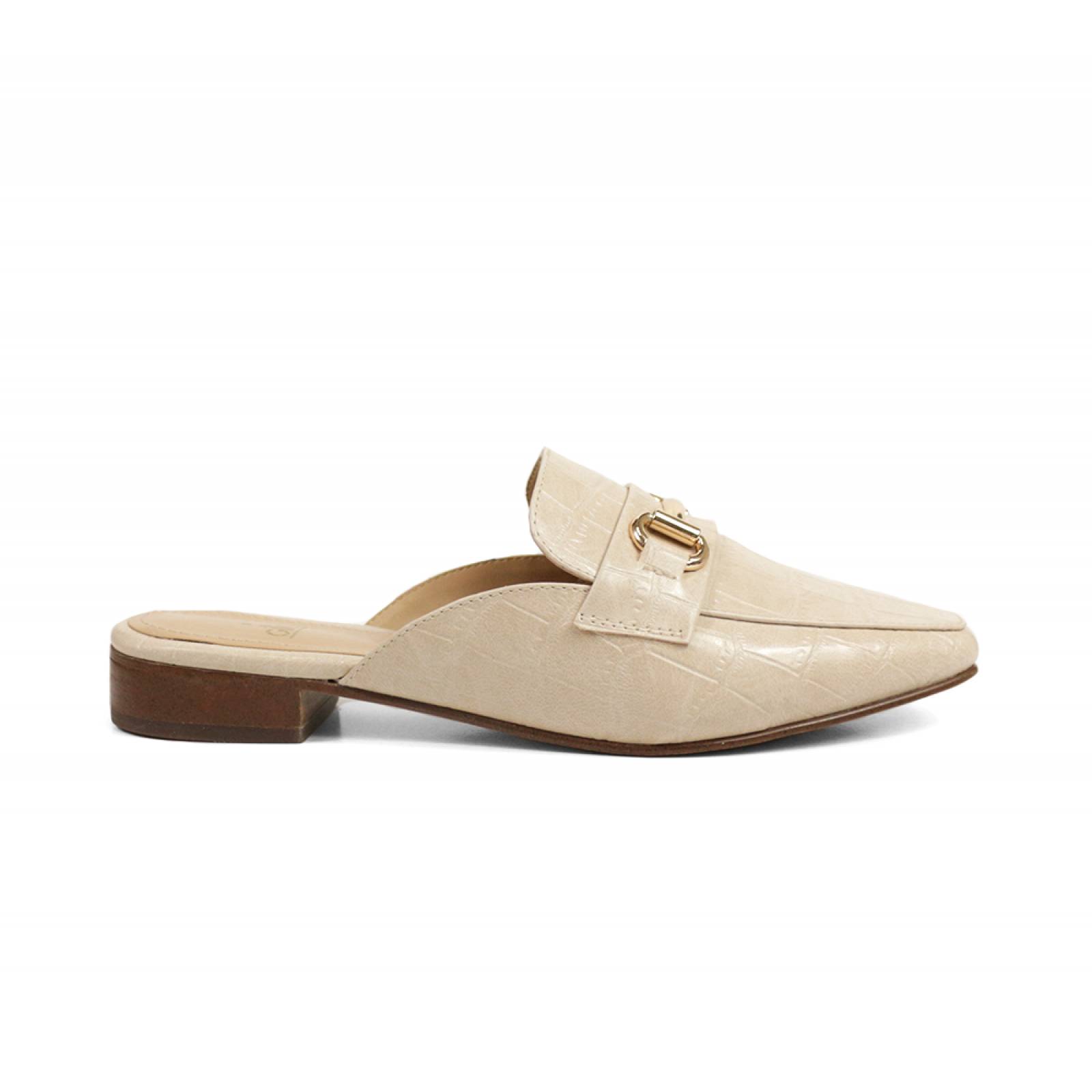 FLATS DAMA GILLIO SLIPPER BEIGE WILOMA 866003