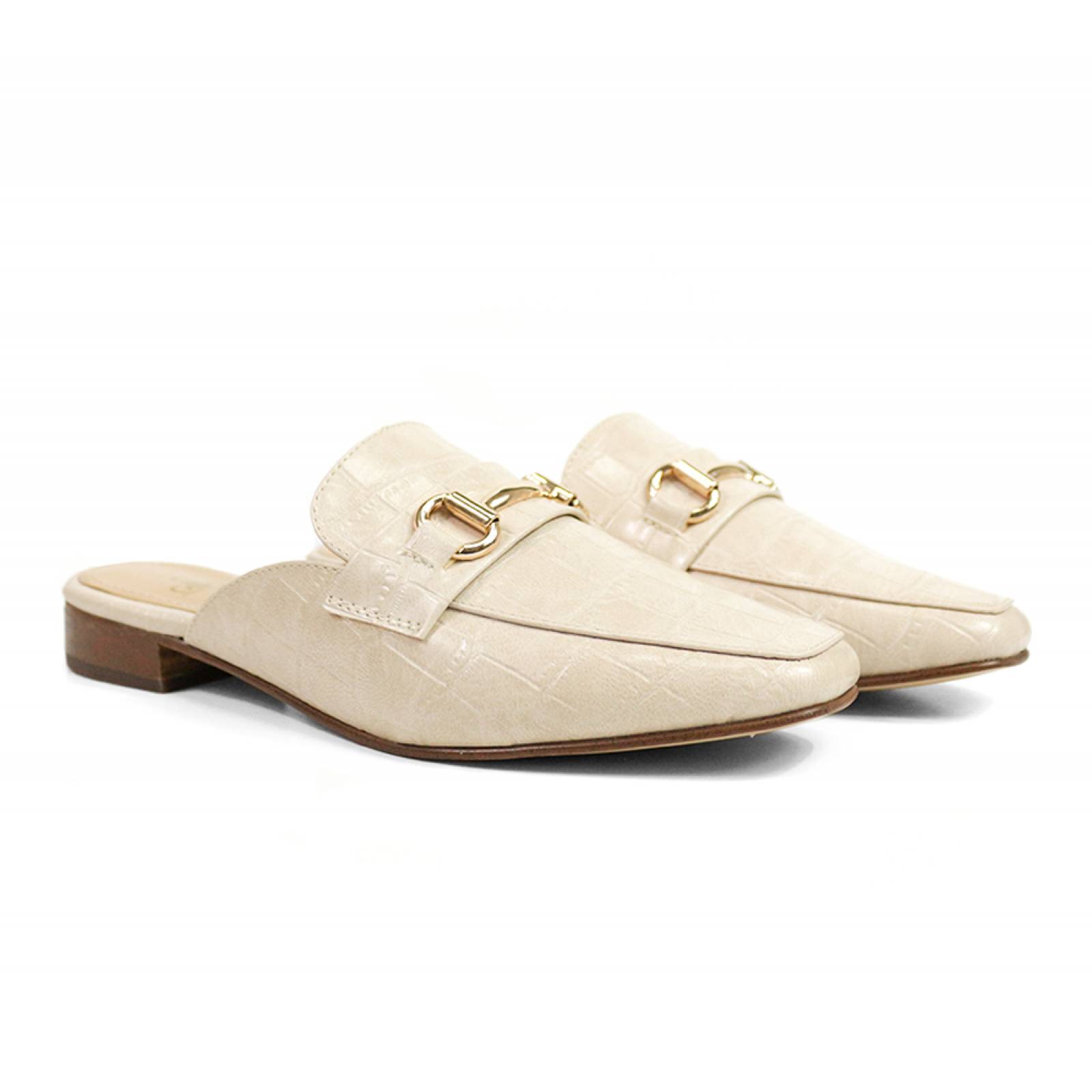 FLATS DAMA GILLIO SLIPPER BEIGE WILOMA 866003