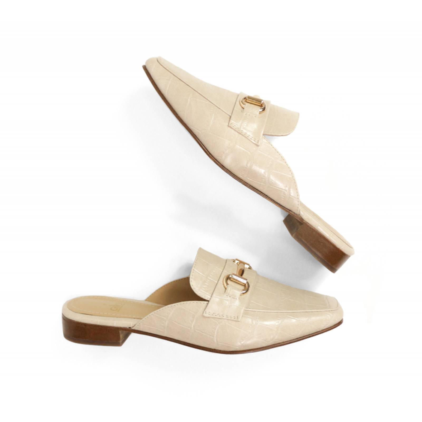 FLATS DAMA GILLIO SLIPPER BEIGE WILOMA 866003