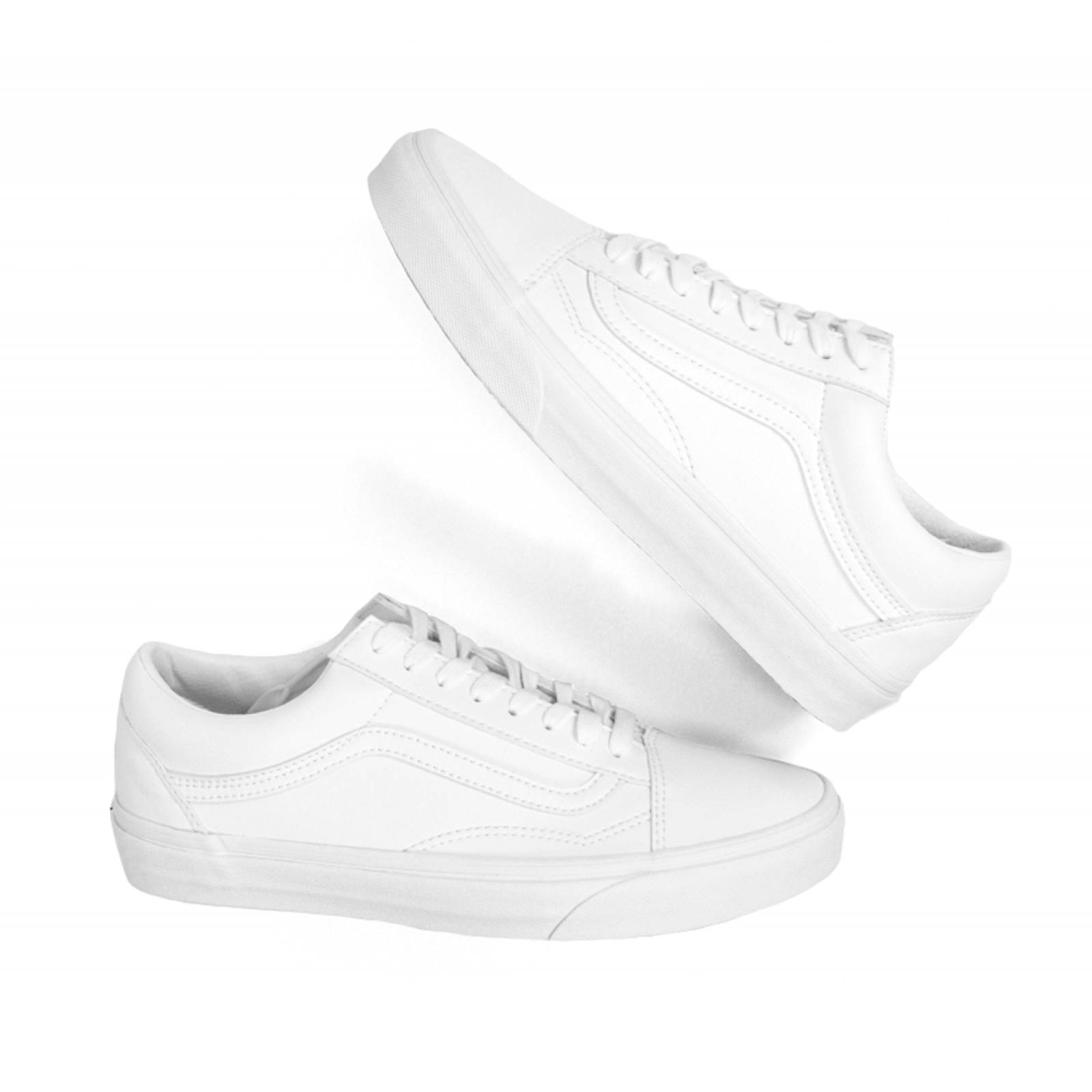 TENIS CABALLERO VANS CASUAL CON AGUJETA BLANCO TEXTIL  VN0A38G1ODJ