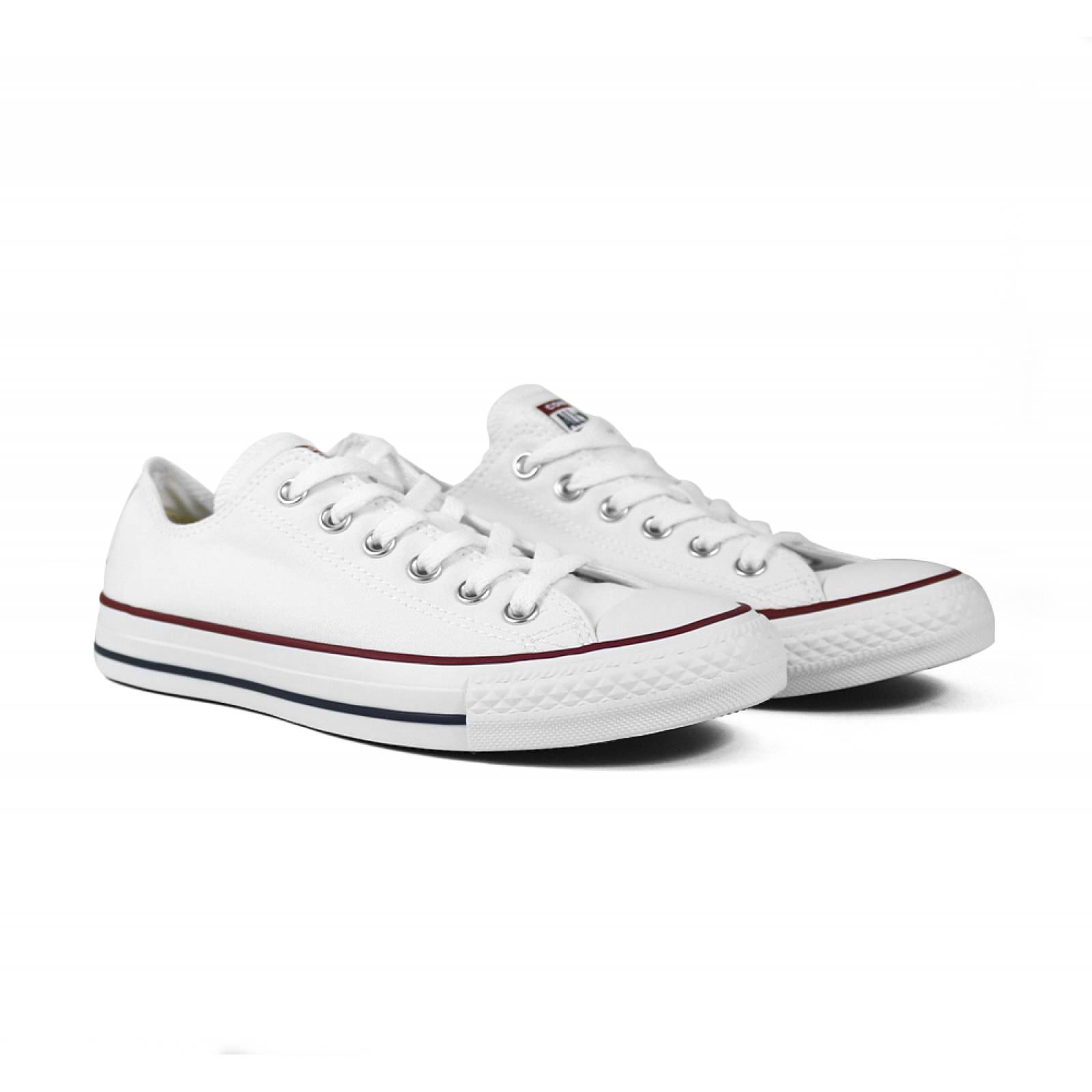 TENIS CABALLERO CONVERSE CASUAL DE METER BLANCO TEXTIL  134 M7652 C
