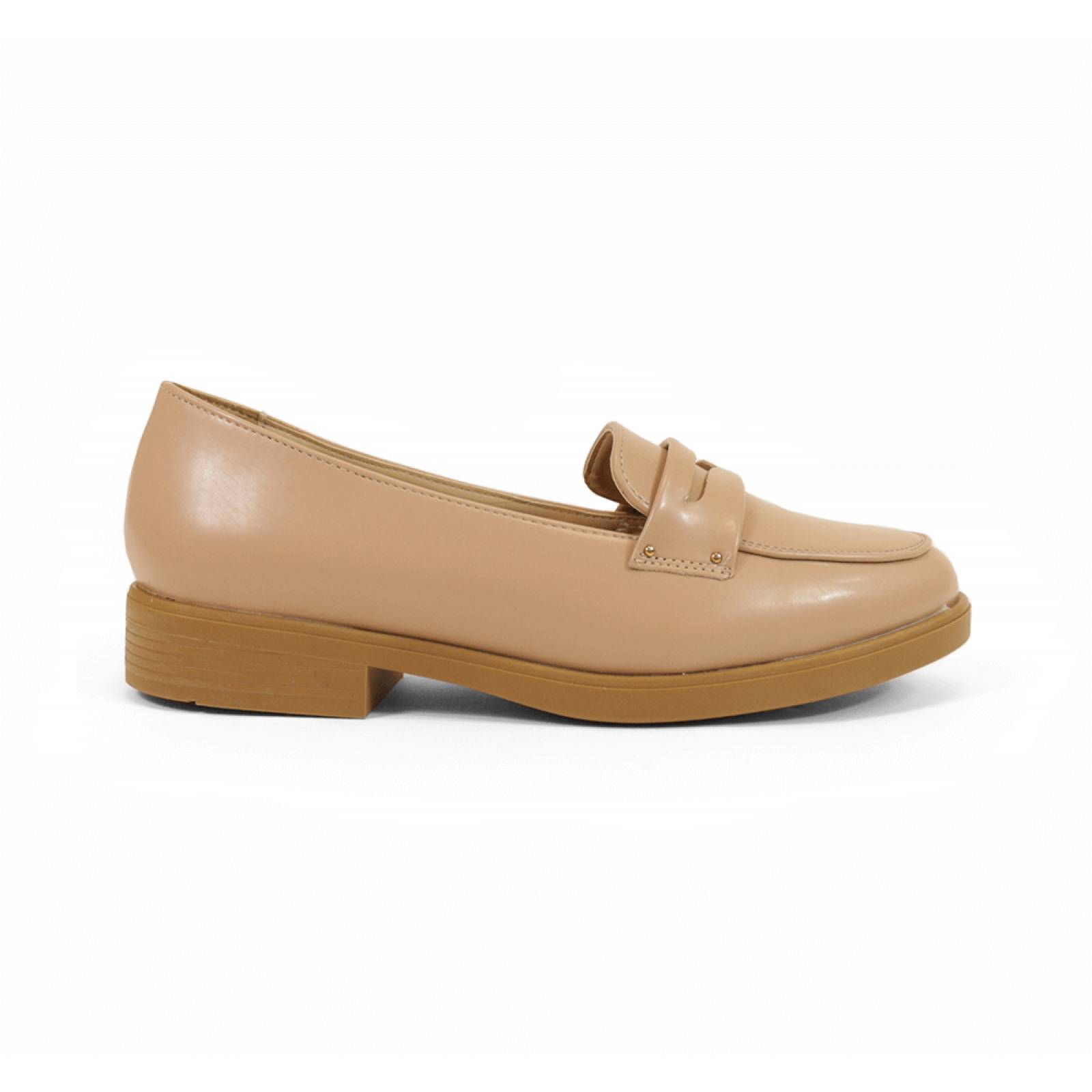 MOCASIN  DAMA LADY PAULINA DRIVER BEIGE BECERRO  12107