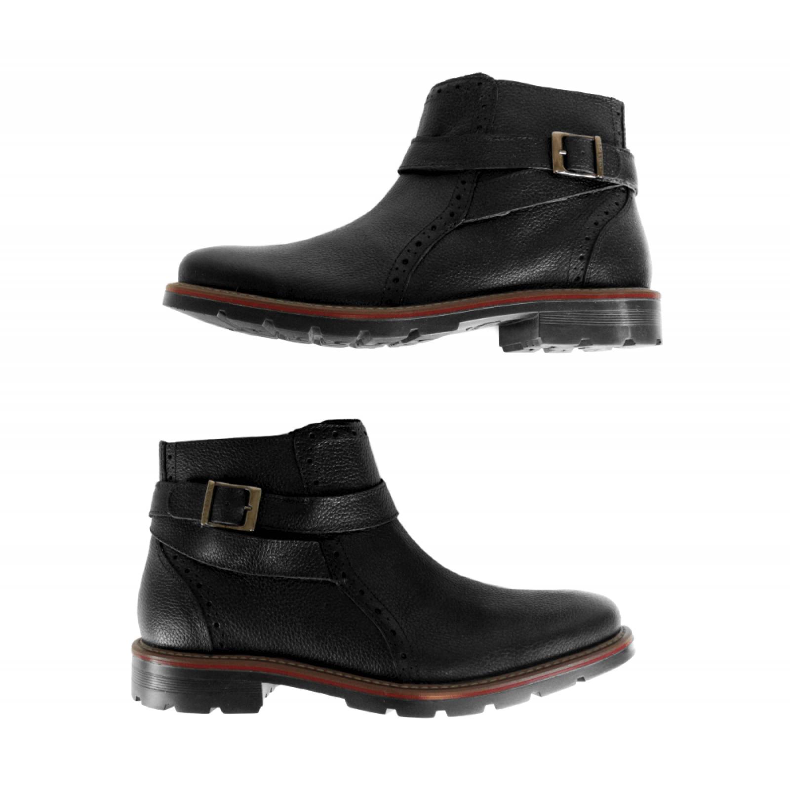 BOTIN CABALLERO QUIRELLI CASUAL NEGRO PIEL  88608