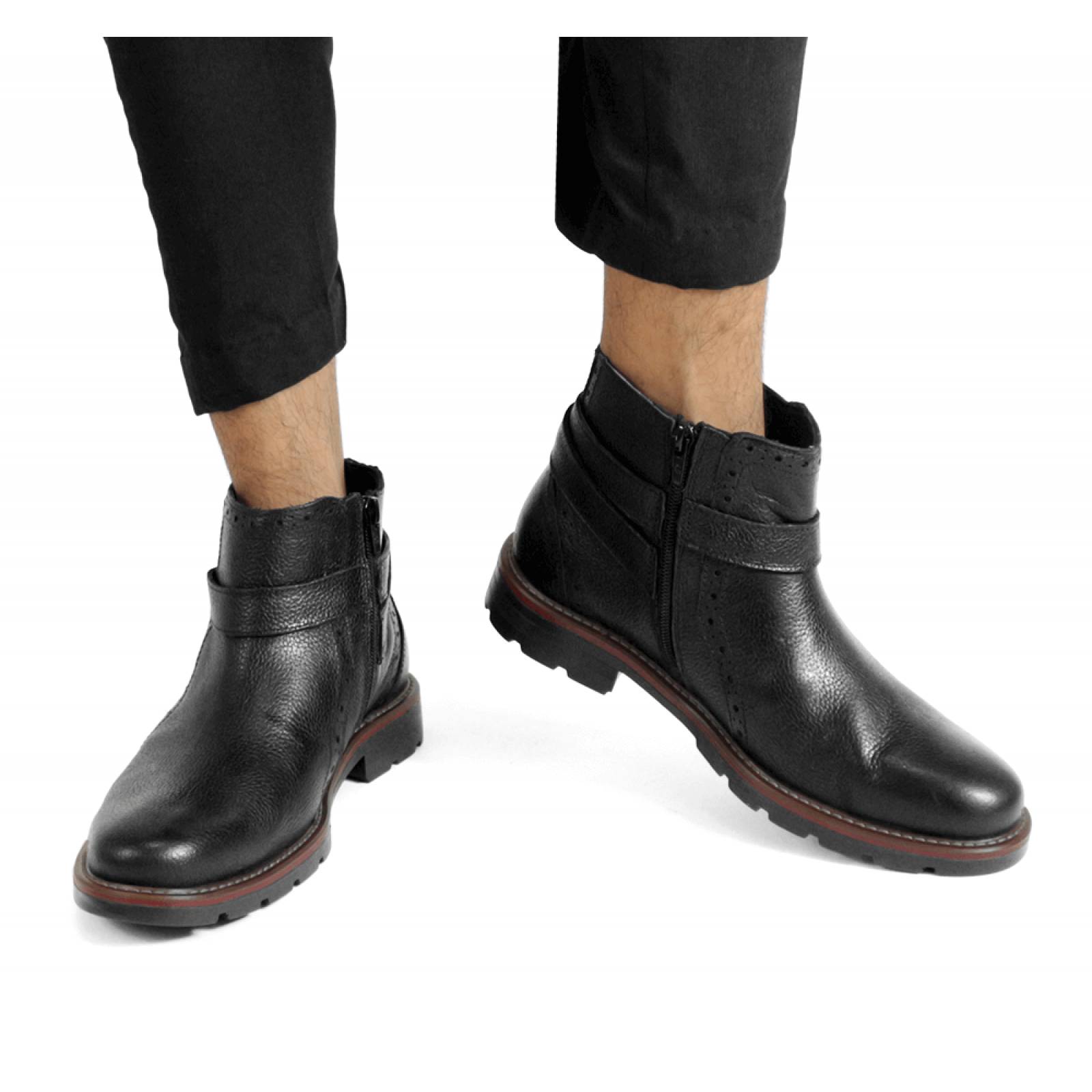 BOTIN CABALLERO QUIRELLI CASUAL NEGRO PIEL  88608