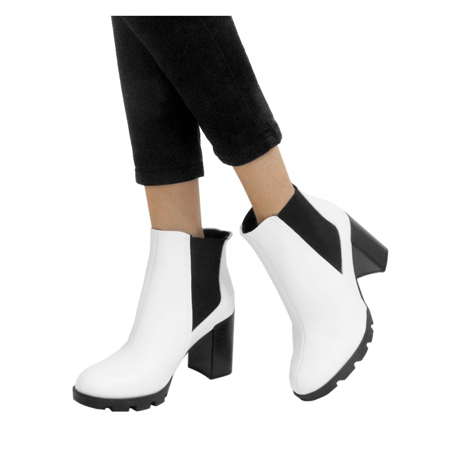 BOTIN DAMA BEIRA RIO LECHERO BLANCO NAPA TURIM  9074 101
