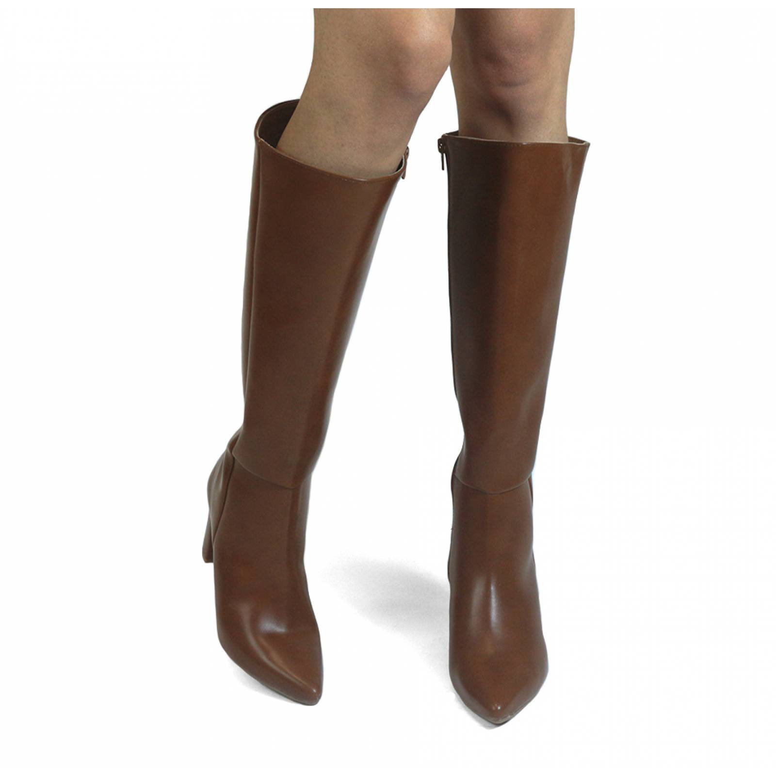 BOTA DAMA LADY PAULINA LARGA TACON MIEL HELLEN 26402