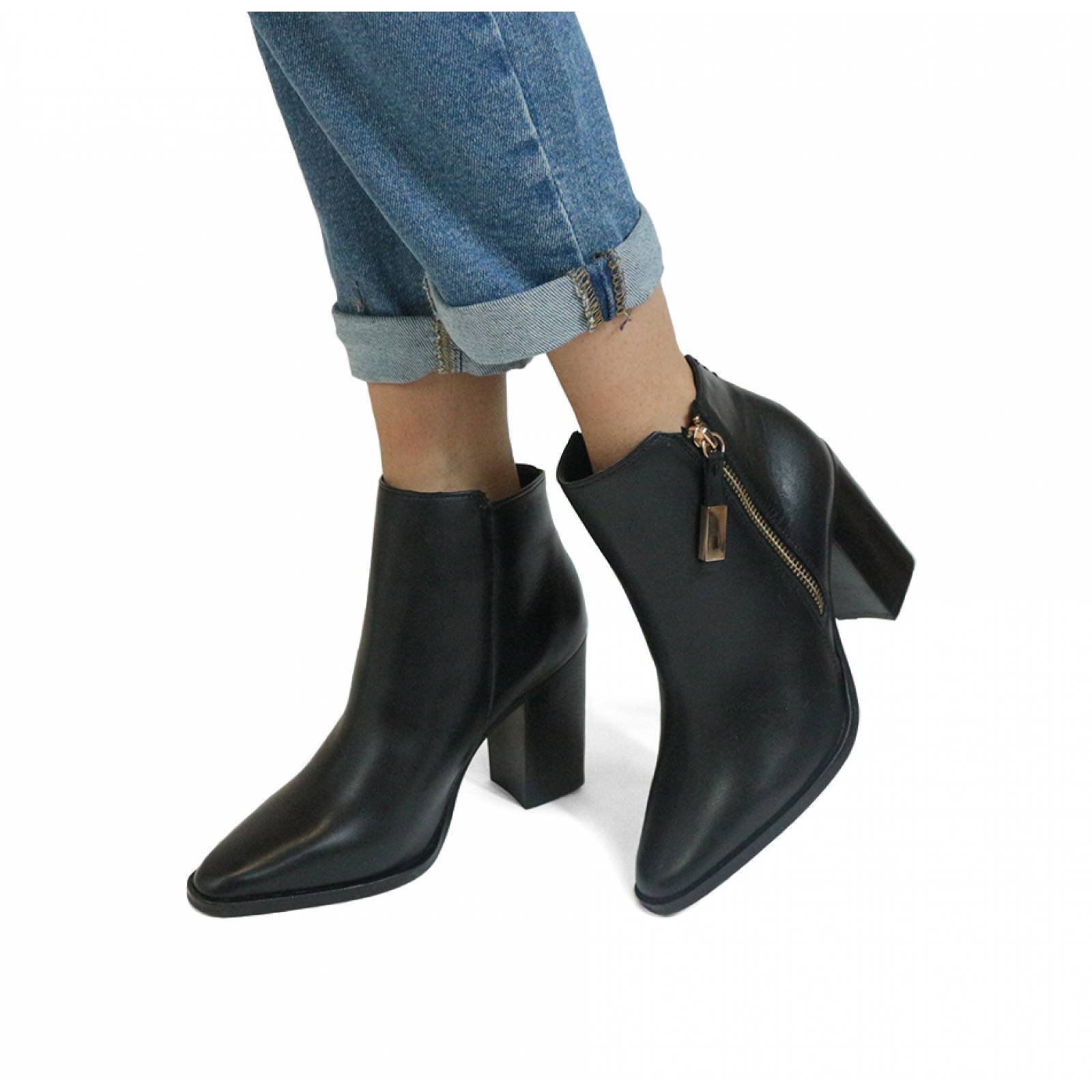 BOTIN DAMA GILLIO VAQUERO NEGRO LATIGO 877004