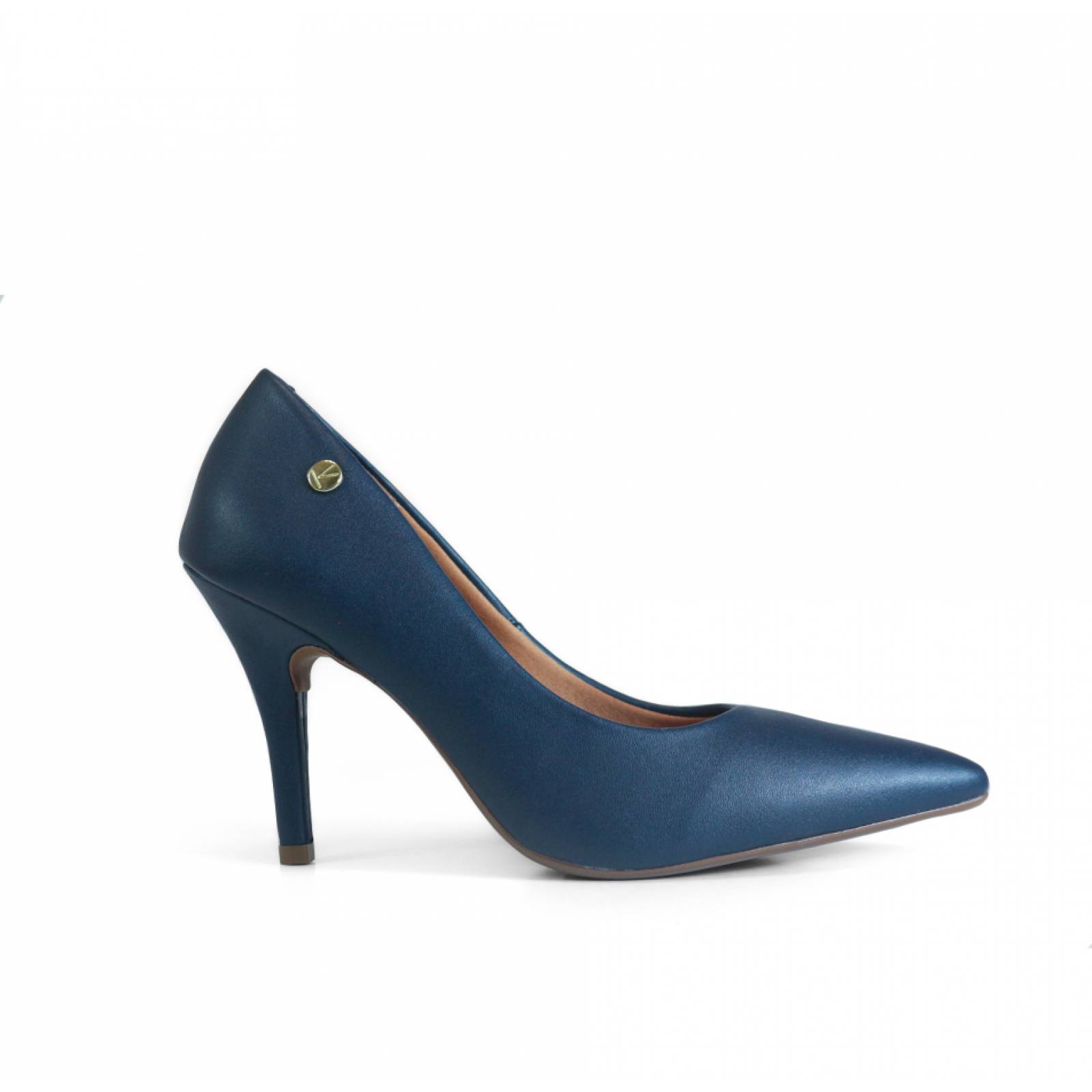 Peep toe vizzano azul hot sale marinho