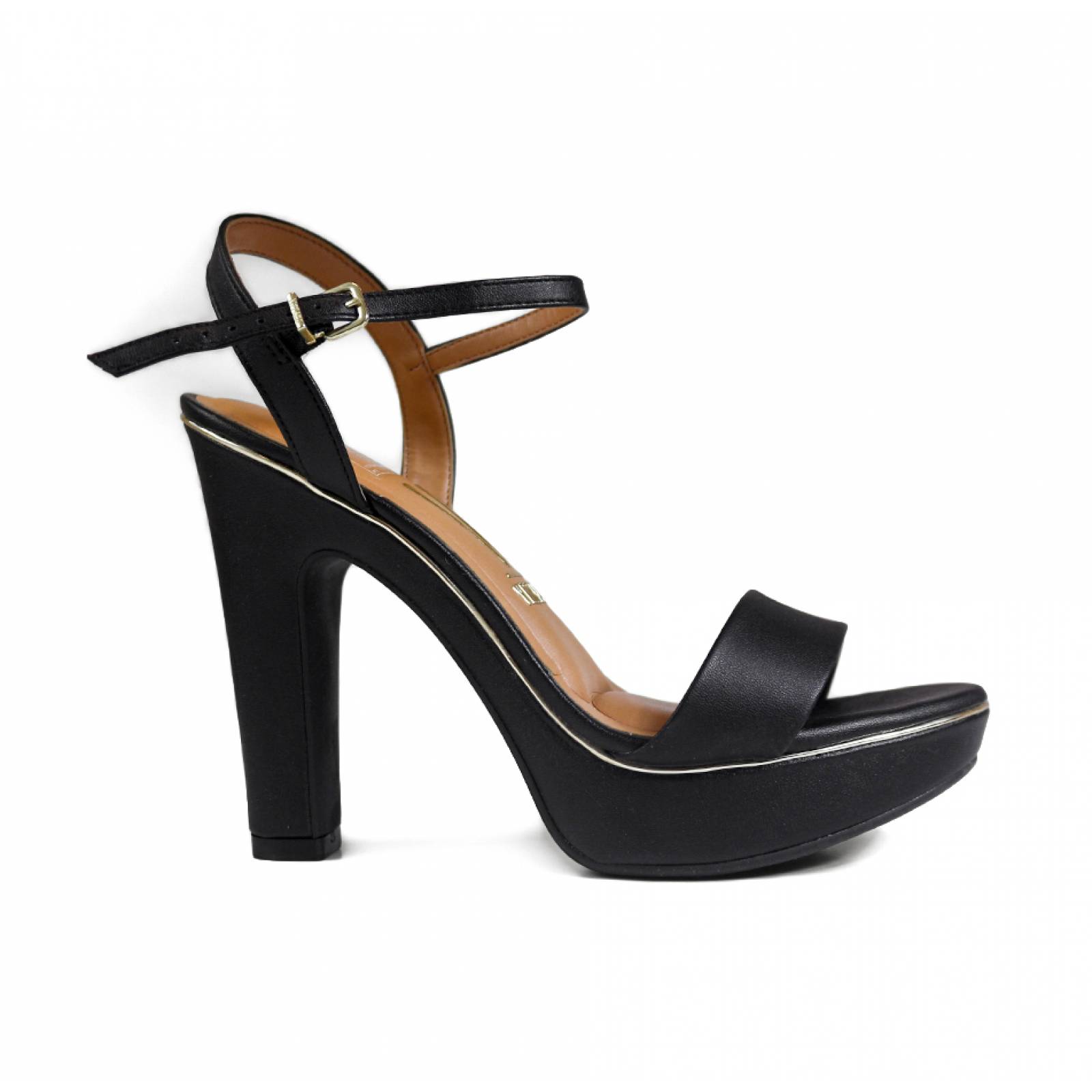 SANDALIA DAMA VIZZANO TACON DE PLATAFORMA ALTO NEGRO NULL 6292 300