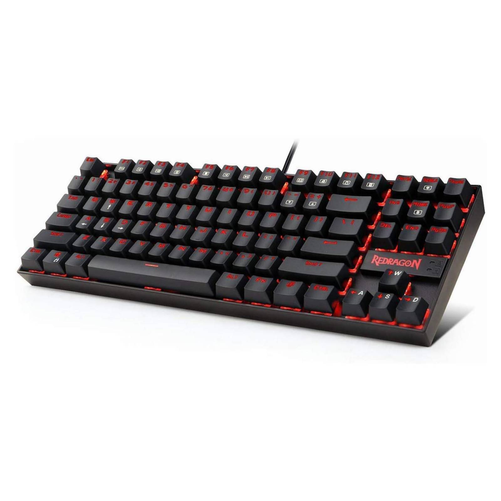 Teclado Mecánico Gamer Redragon Kumara single light