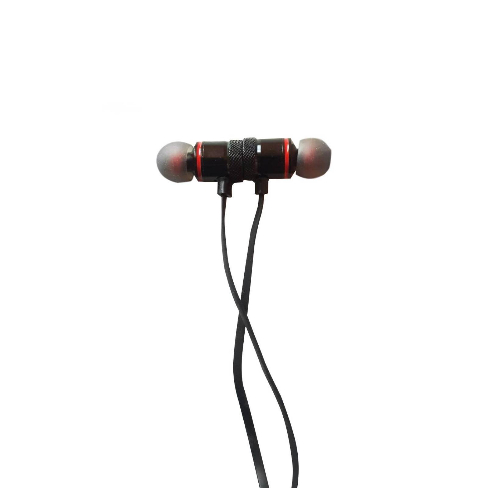 Audífonos Sport Headphones manos libres bluetooth rojo pack 10 Negro Chico