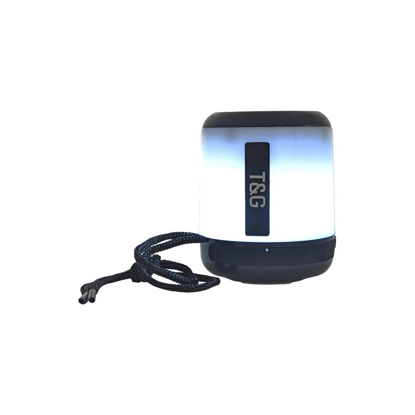 Bocina speaker Bluetooth Luz Portable radio micro sd recargable pack 5 Chico Blanco