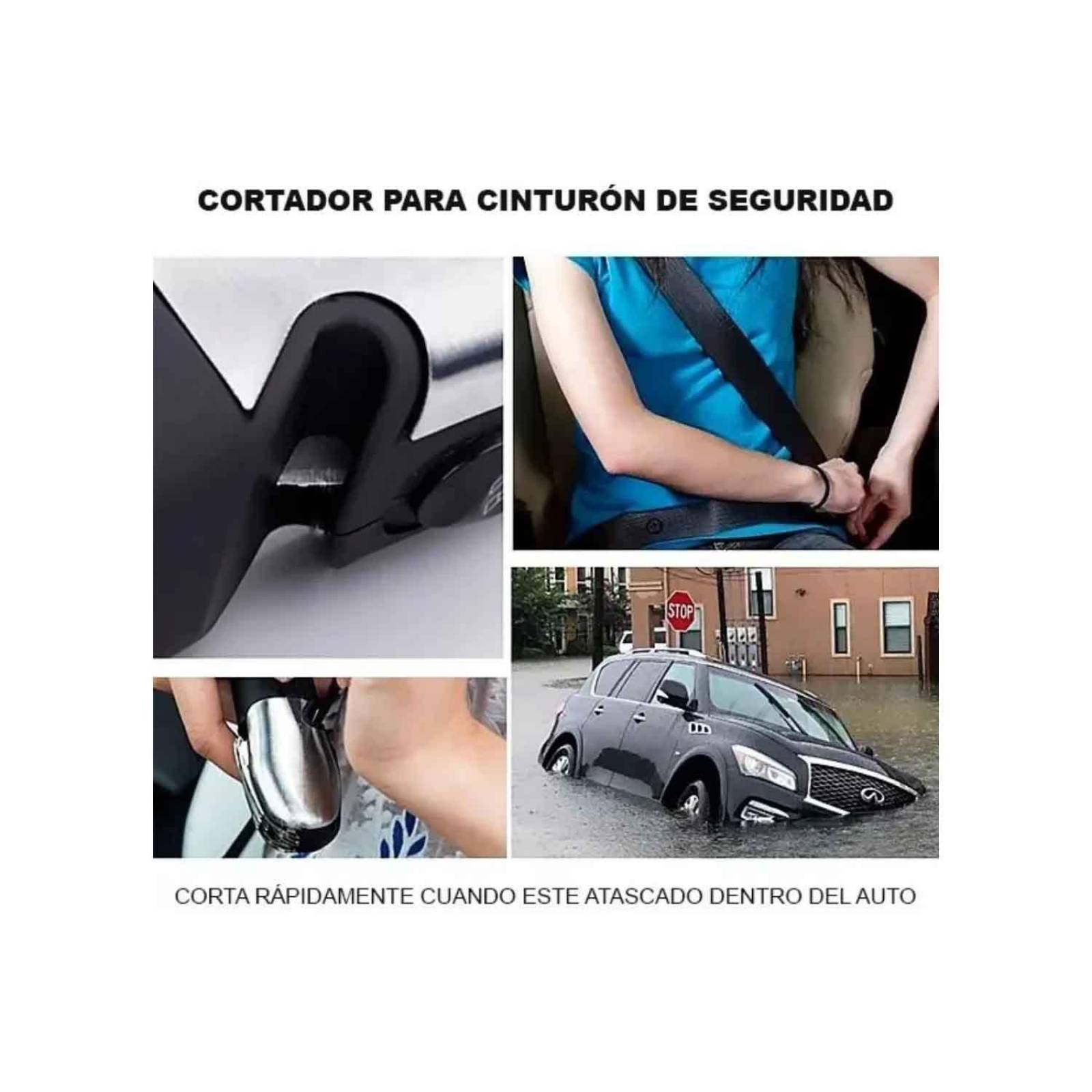 Lámpara linterna multiherramienta tipo comando Plata Chico