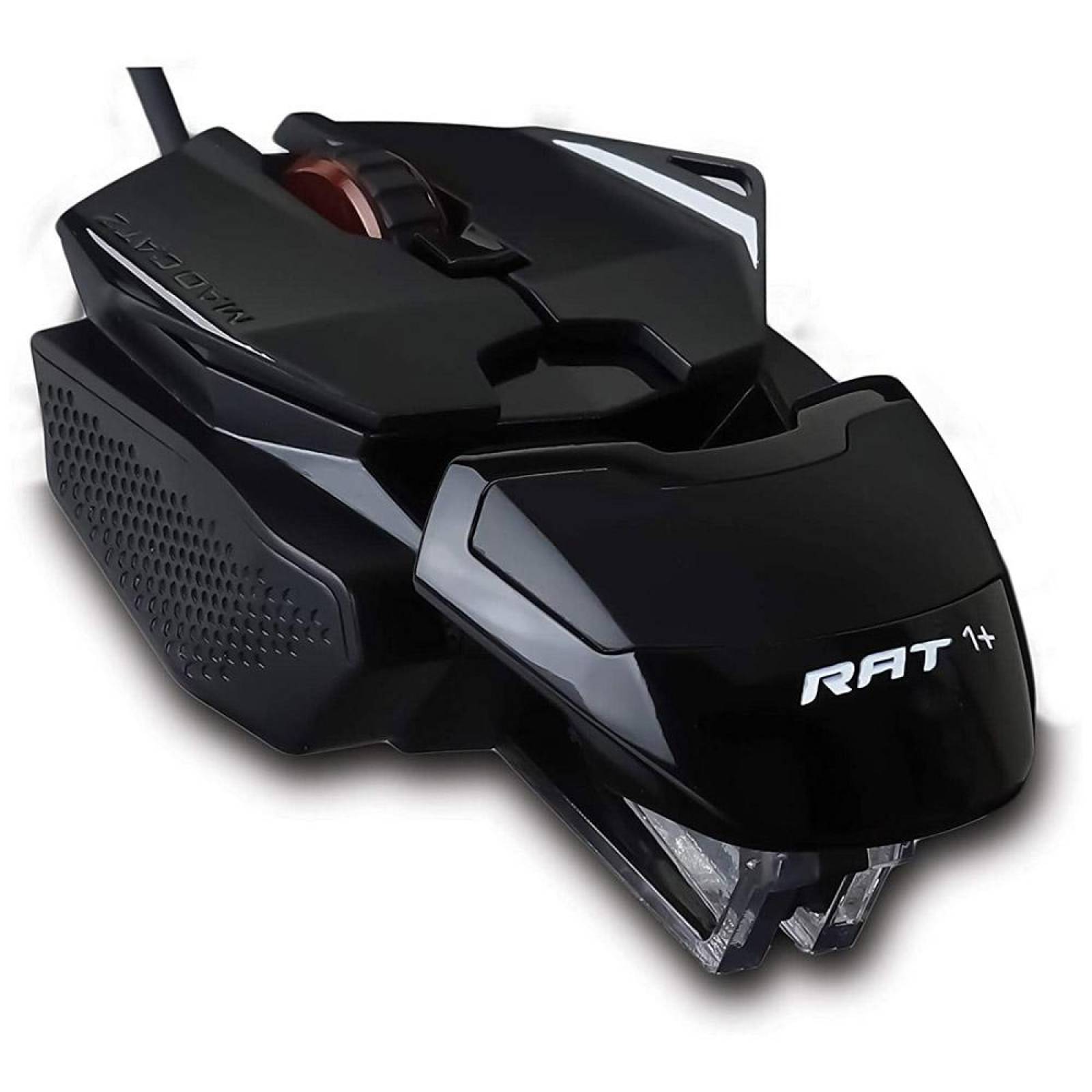 Mouse óptico gamer Mad Catz R.A.T. 1+ Negro Chico