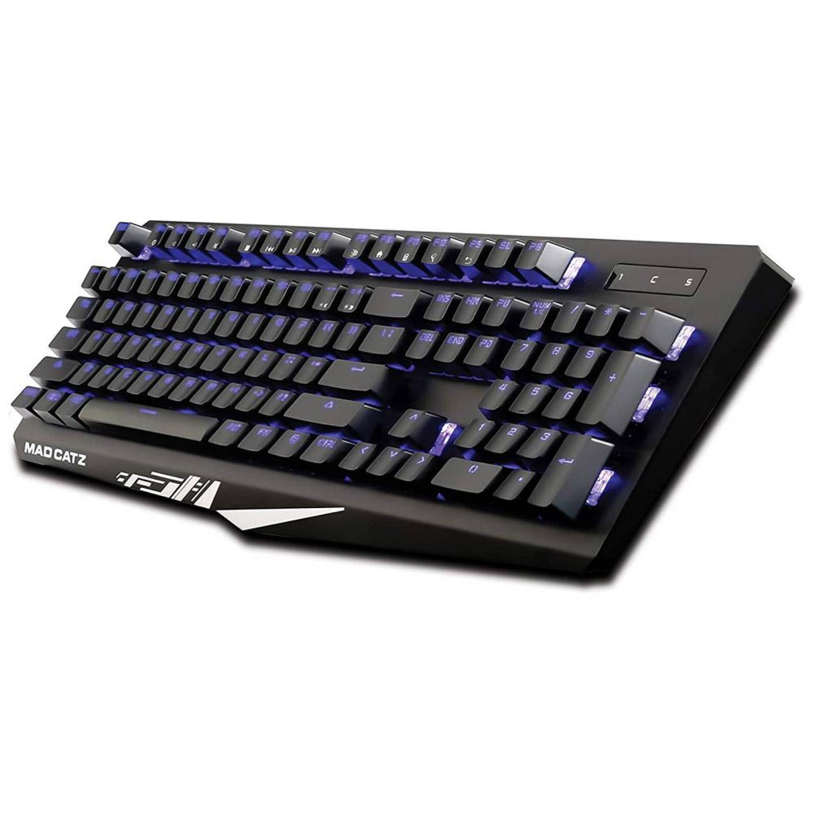 Teclado mecánico Gaming Mad Catz The Authentic S.T.R.I.K.E. 4 Negro Chico