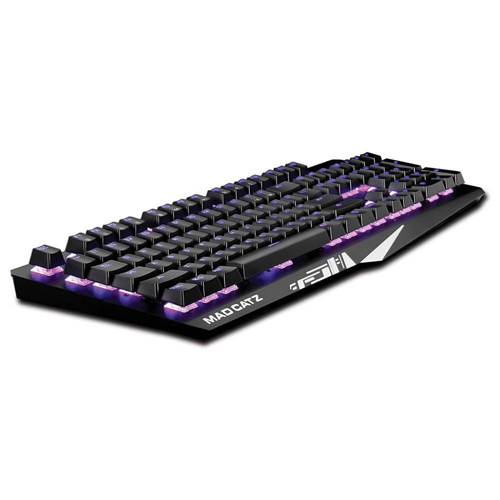 Teclado mecánico Gaming Mad Catz The Authentic S.T.R.I.K.E. 4 Negro Chico