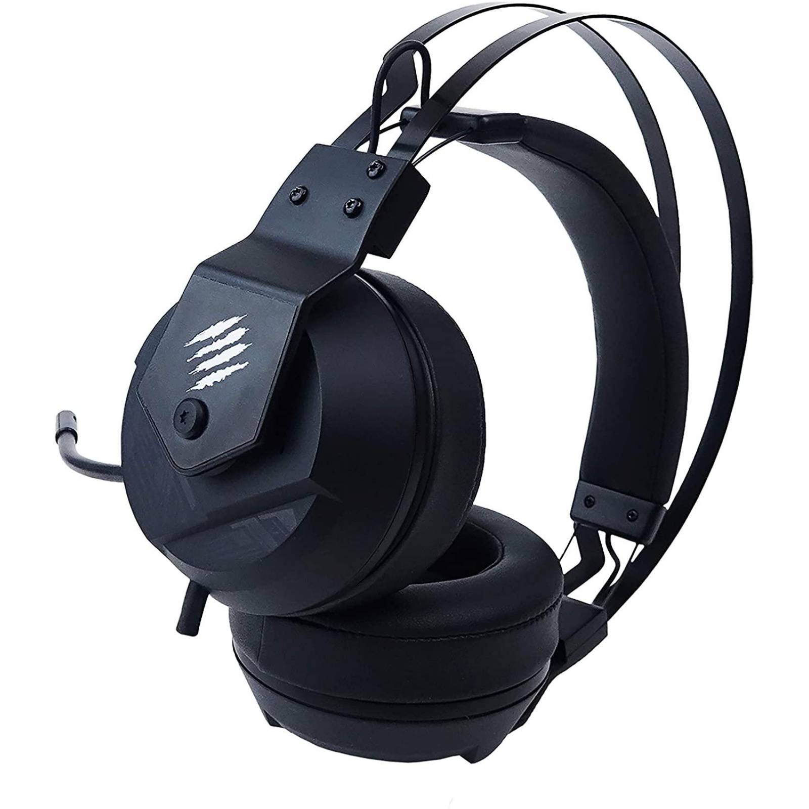 Audífonos headset gamer F.R.E.Q. 2 Micrófono Negro Mediano