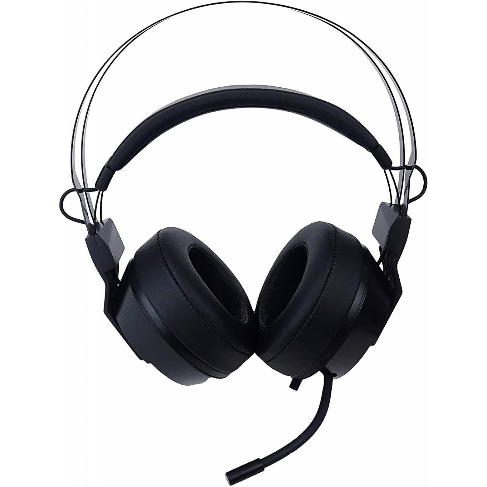 Audífonos headset gamer F.R.E.Q. 2 Micrófono Negro Mediano