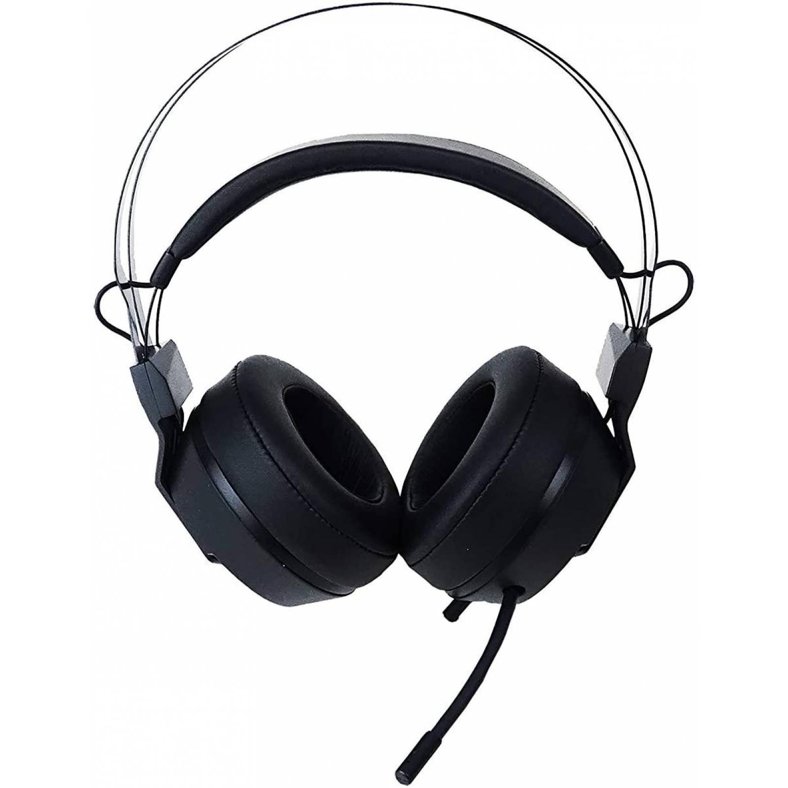 Audífonos headset gamer F.R.E.Q. 2 Micrófono Negro Mediano