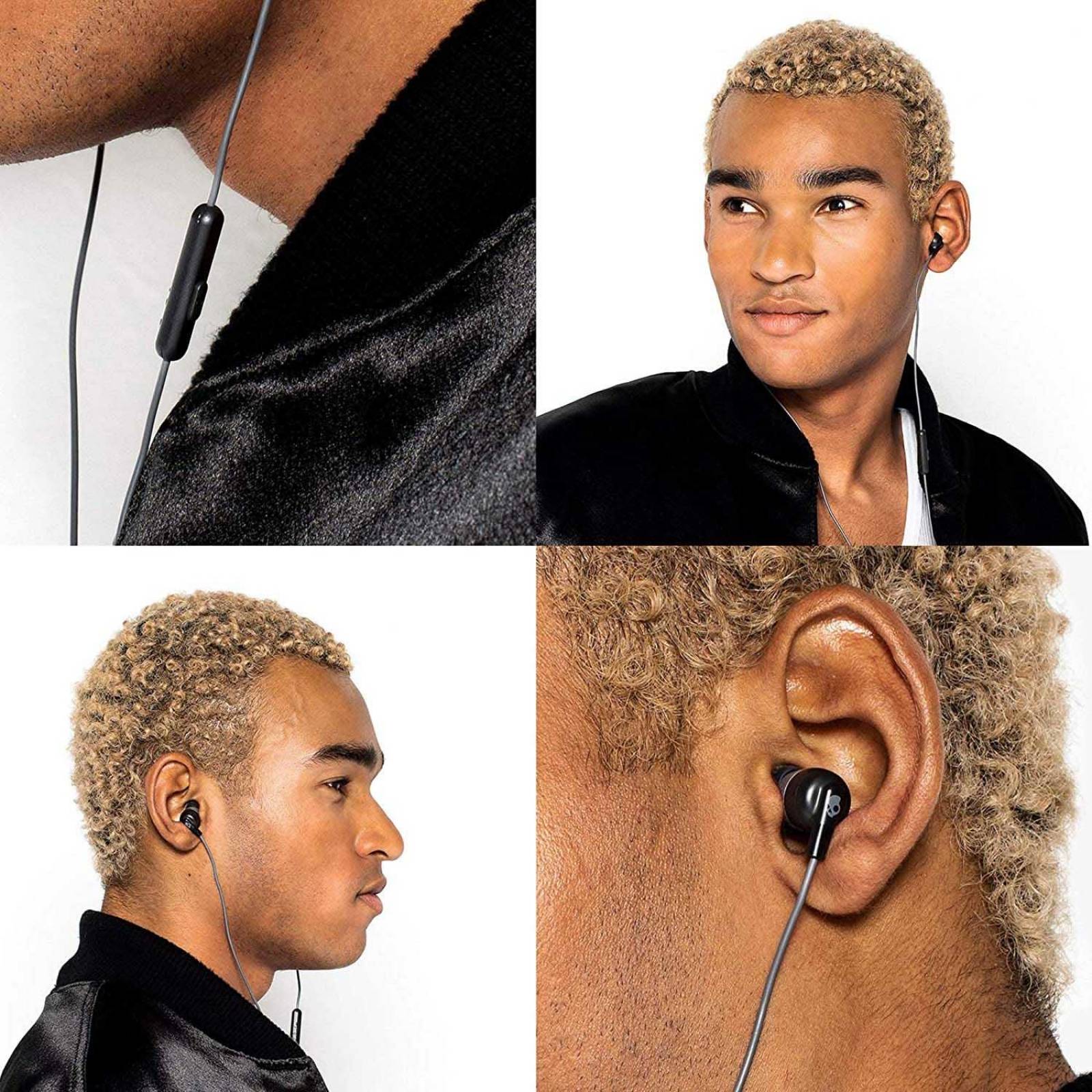Audifonos Skullcandy In Ear INKD+ Negro micro cable Chico