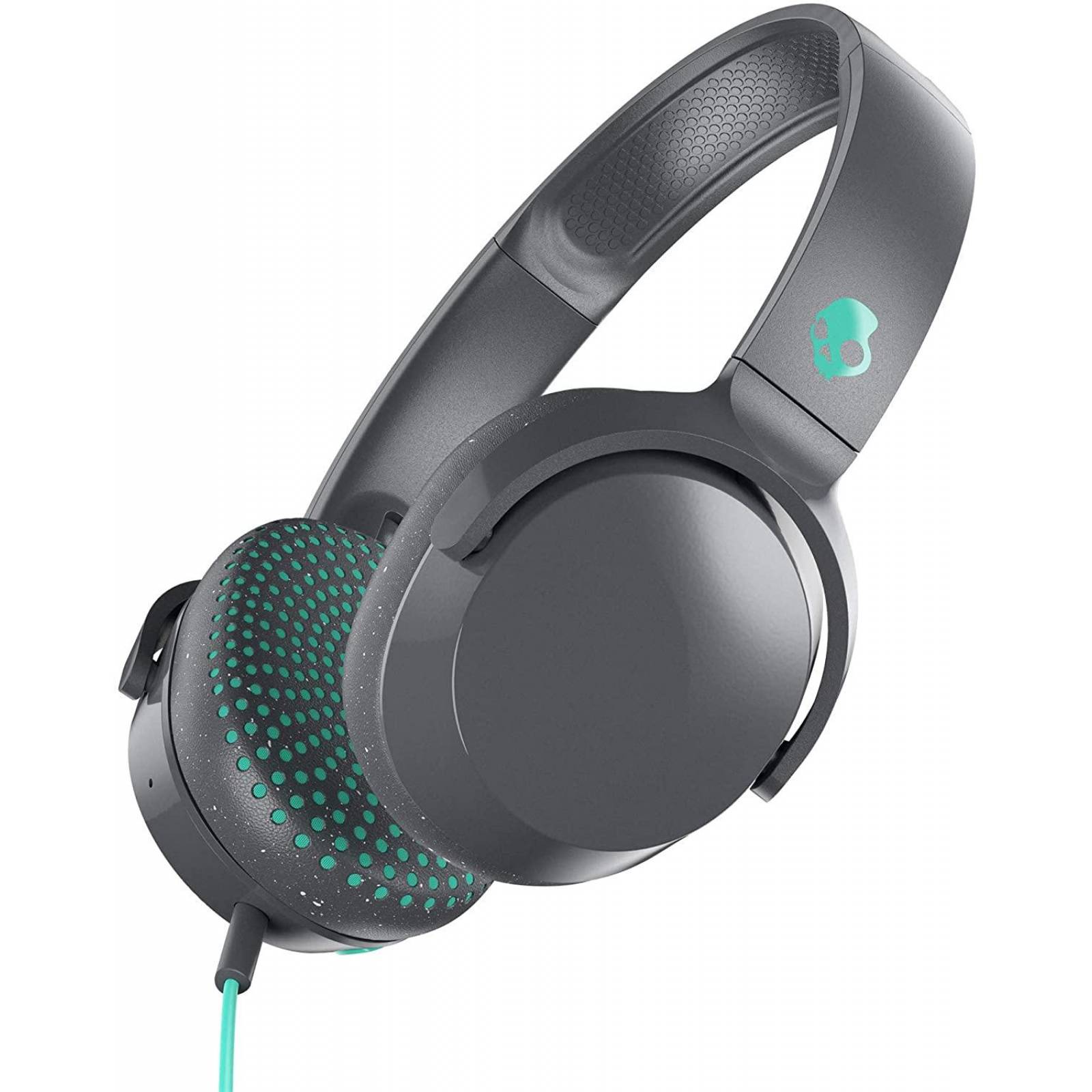 Audifonos Skullcandy On Ear Riff 3.5mm Micro gris verde Negro Chico