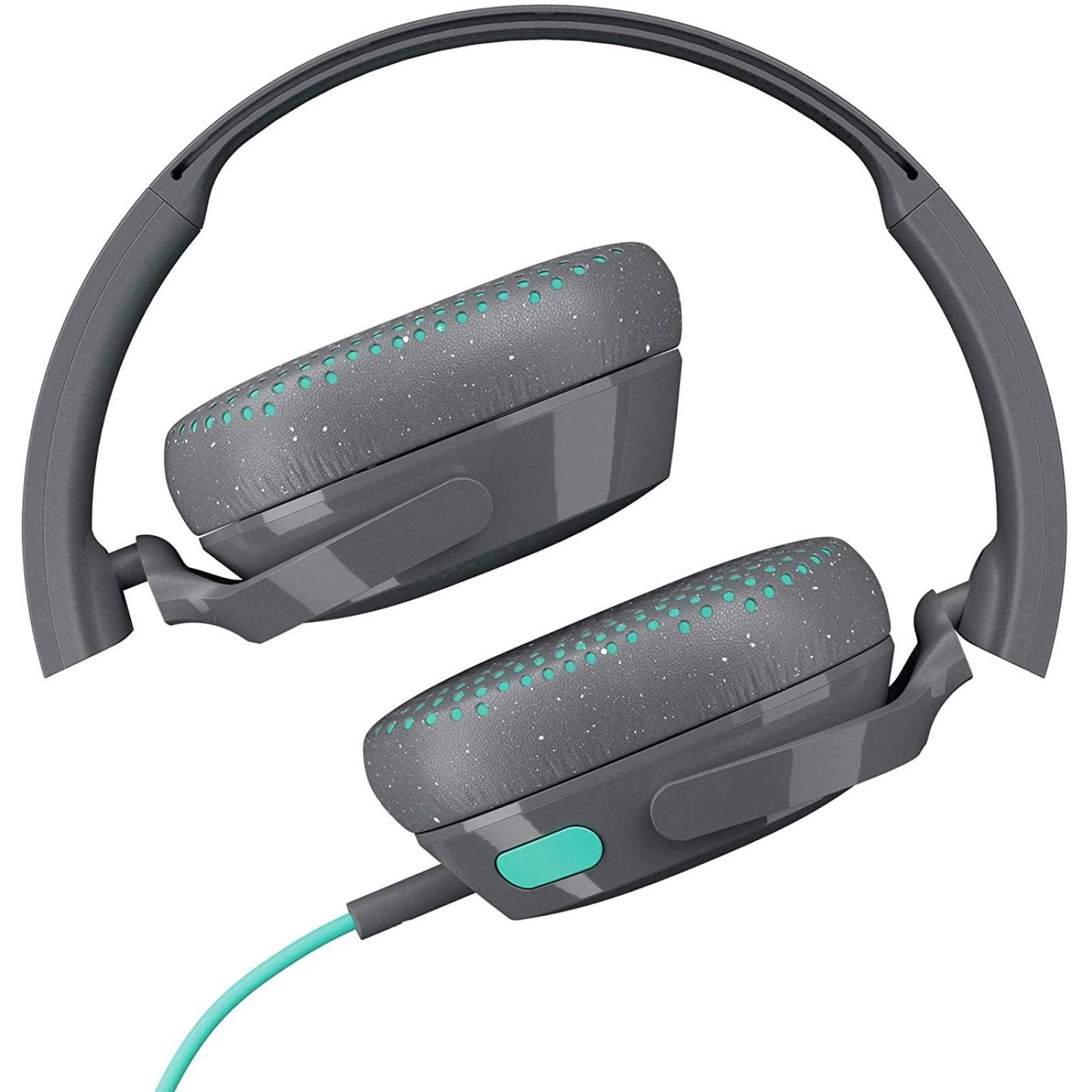 Audifonos Skullcandy On Ear Riff 3.5mm Micro gris verde Negro Chico