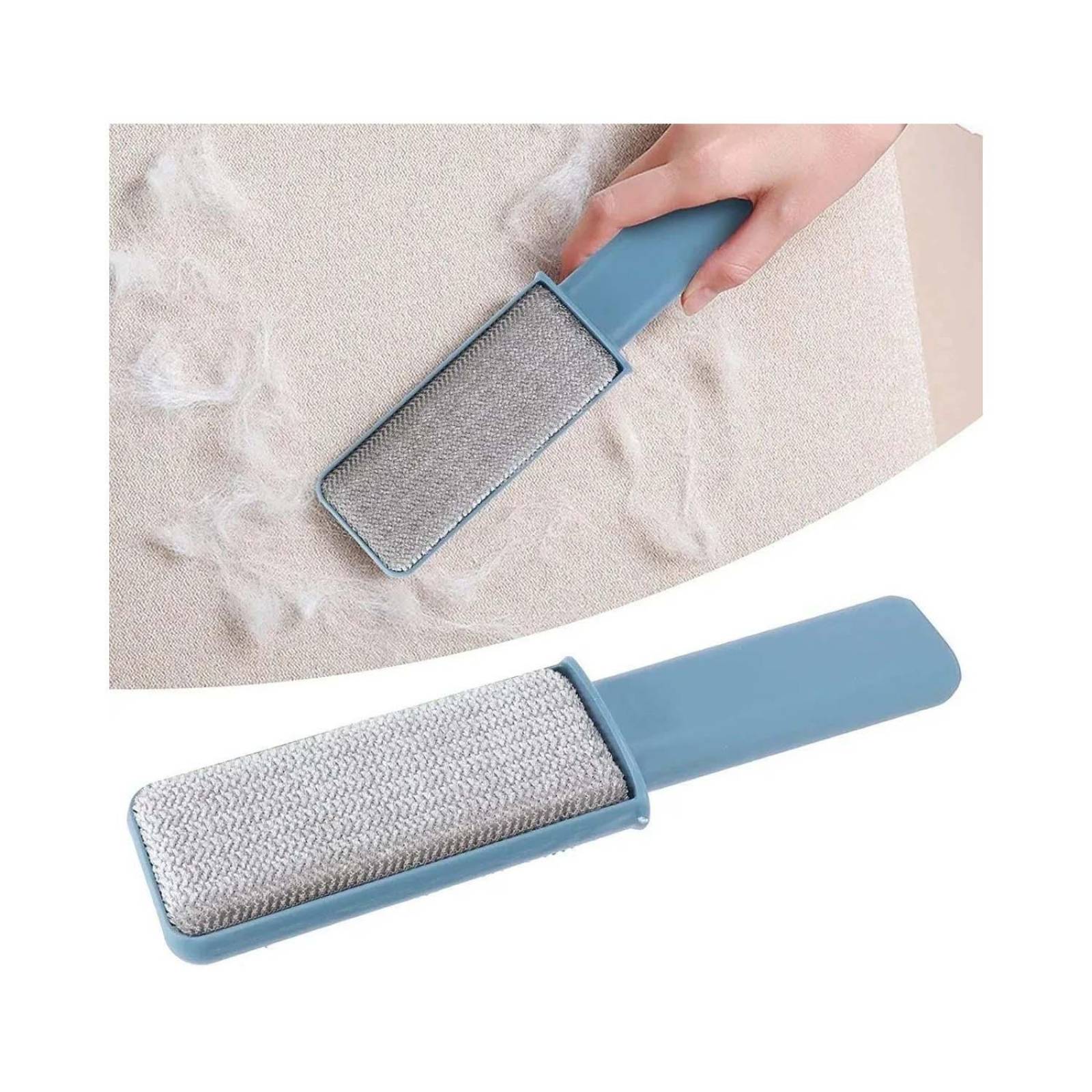 Cepillo quita pelusa removedor pelo mascotas Chico Blanco