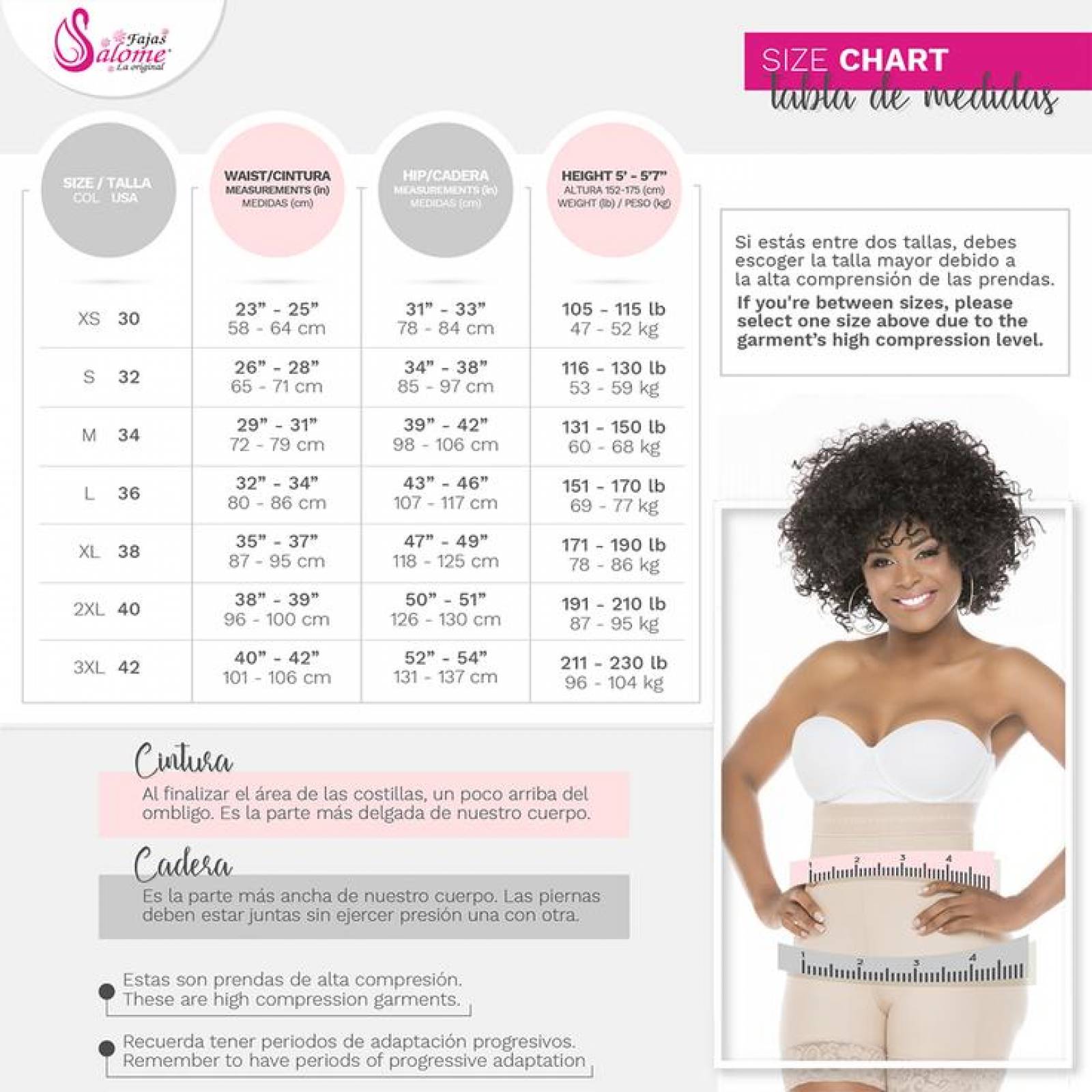 FAJA COLOMBIANA SALOME BEIGE 319 TIPO MOLDEADORA