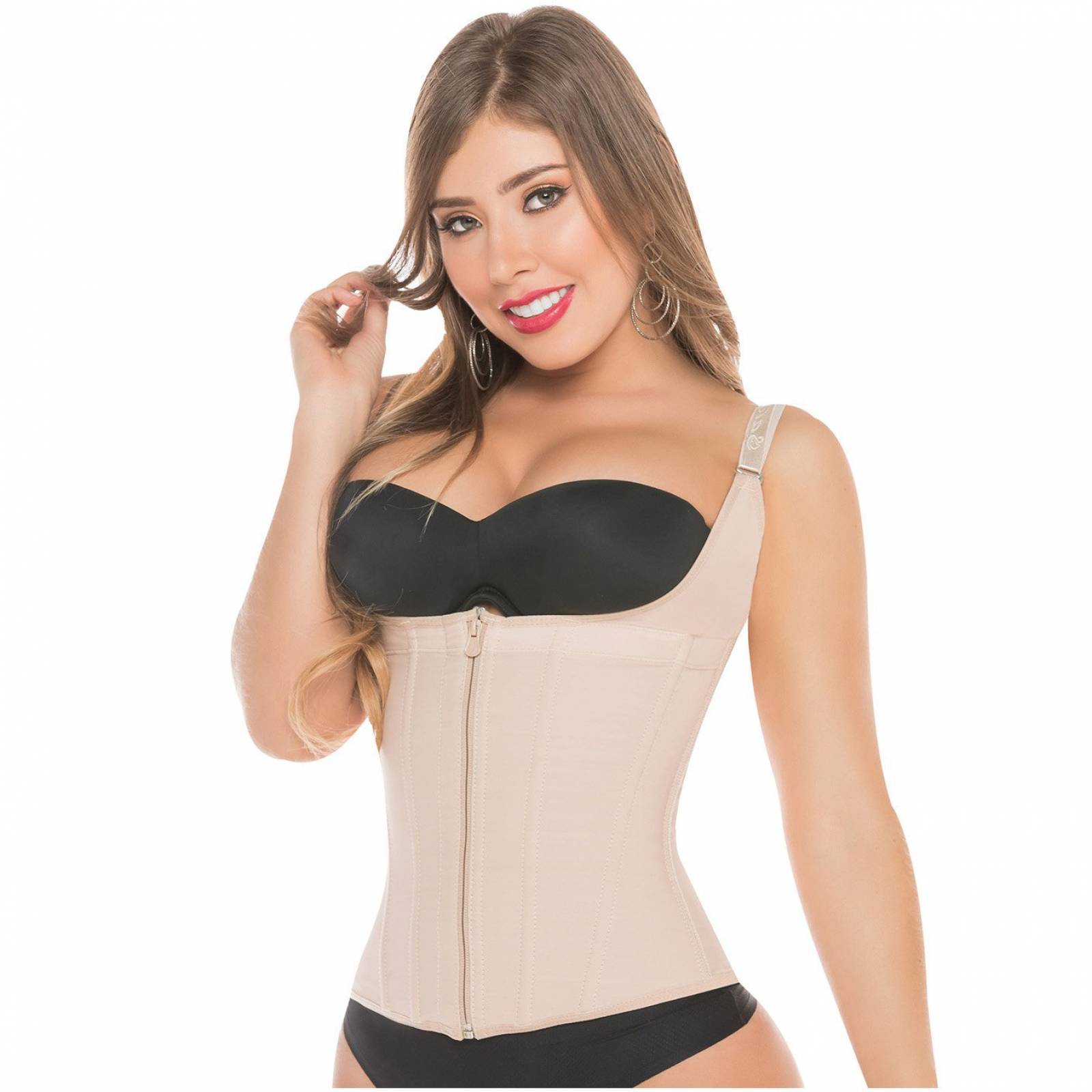 FAJA COLOMBIANA  SALOME BEIGE 313 TIPO CINTURILLA
