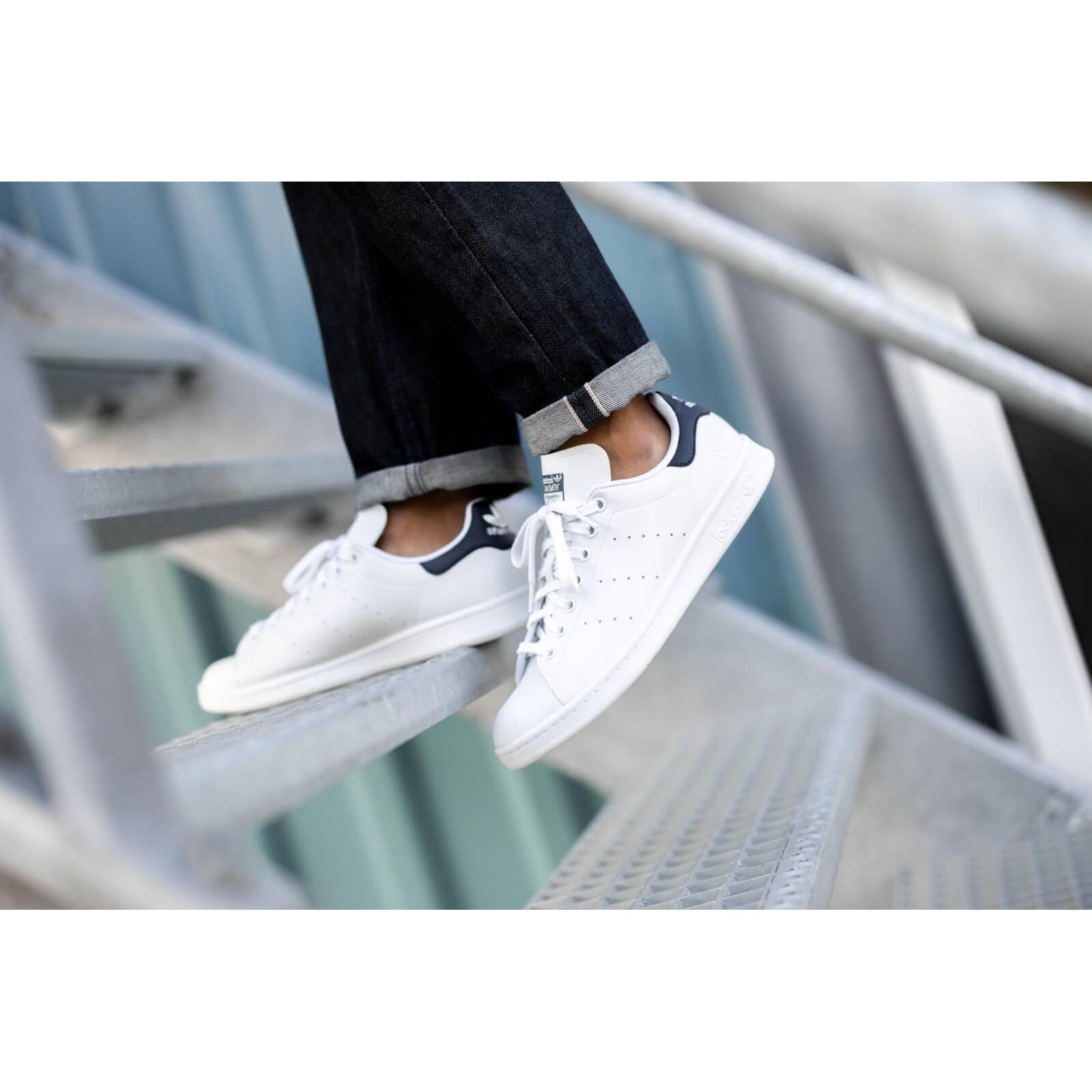 TENIS STAN SMITH VEGAN CABALLERO ADIDAS FU9611 BLANCO