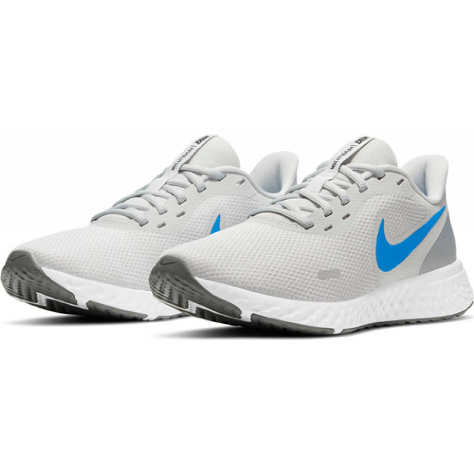 TENIS REVOLUTION 5 CABALLERO NIKE BQ3204015 GRIS