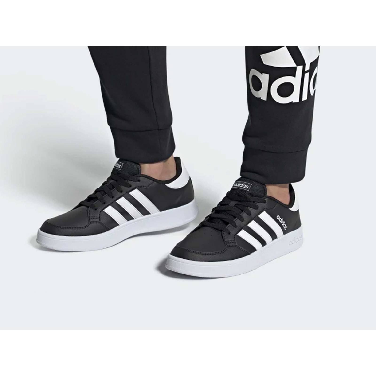 TENIS BREAKNET CABALLERO ADIDAS FX8708 NEGRO