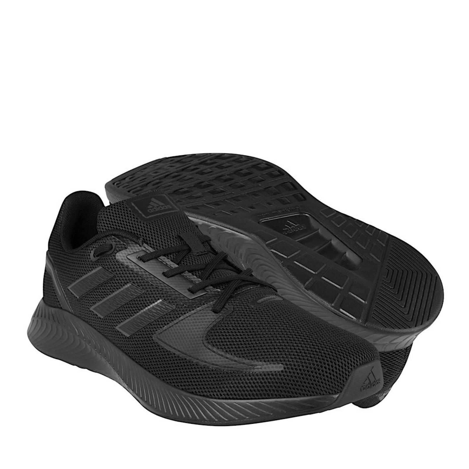 TENIS RUNFALCON 2.0 CABALLERO ADIDAS FZ2808 NEGRO
