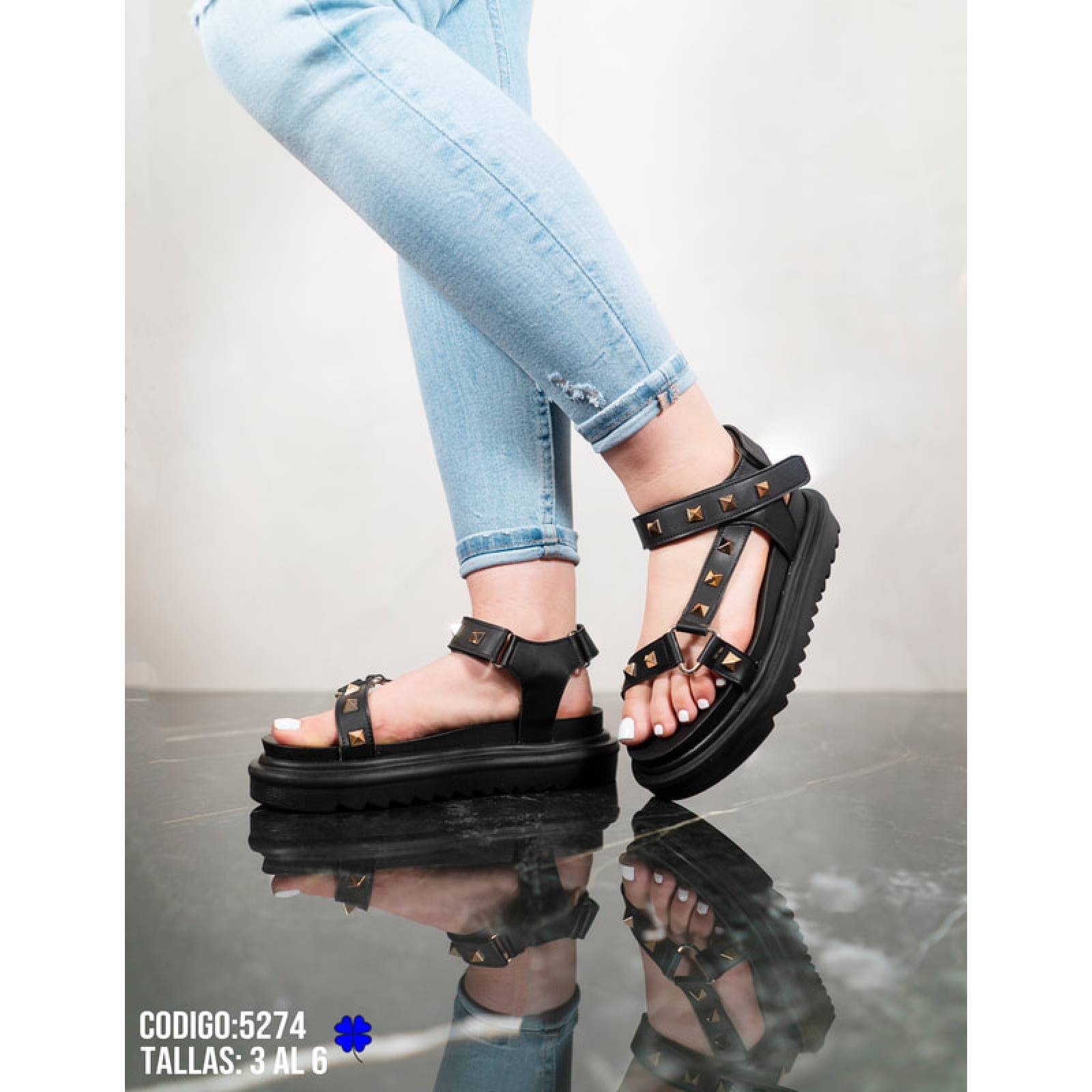 Huaraches de Dama Chic Shoes 5274