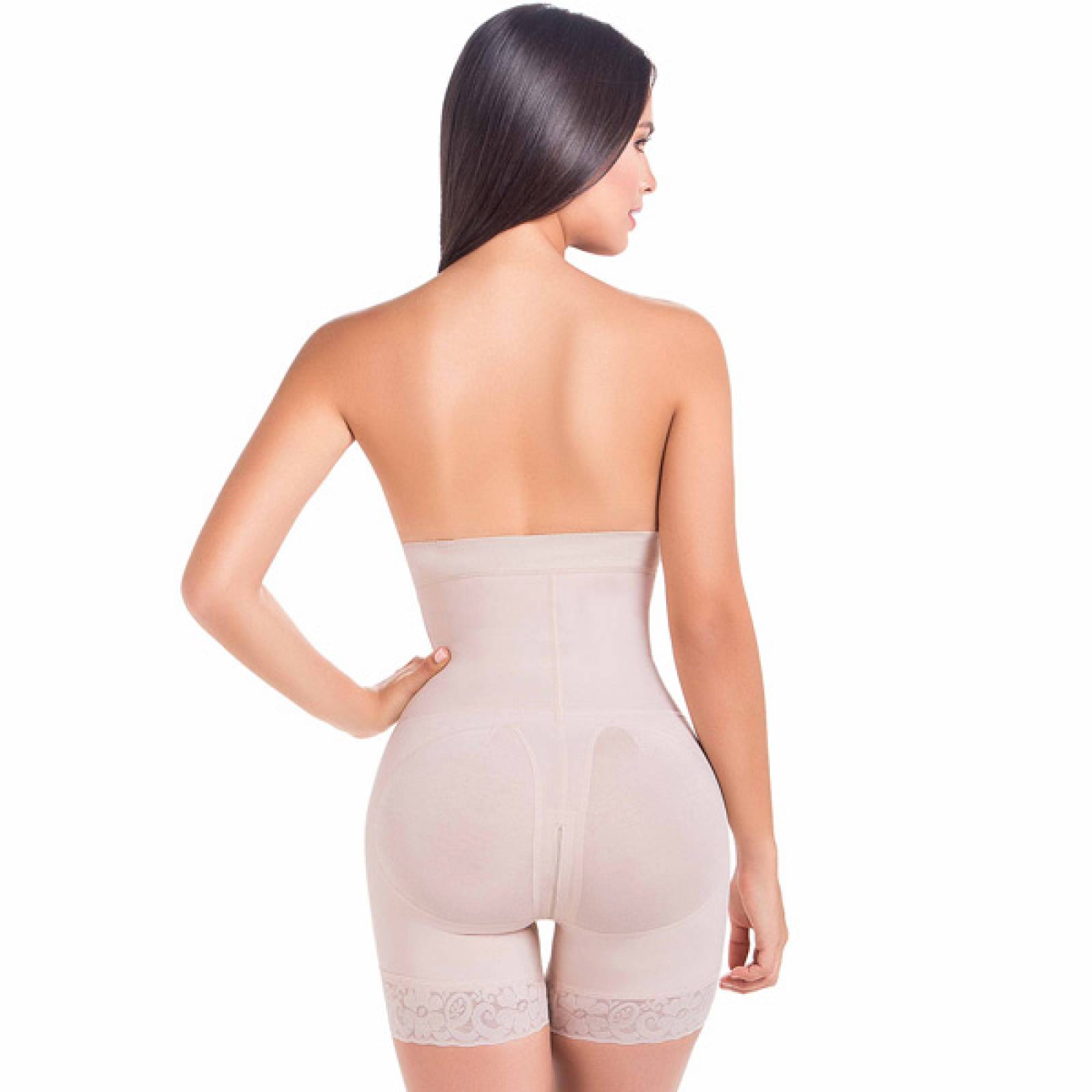 Fajas Mariae 9143 Colombianas Cintura Alta Busto Abierto