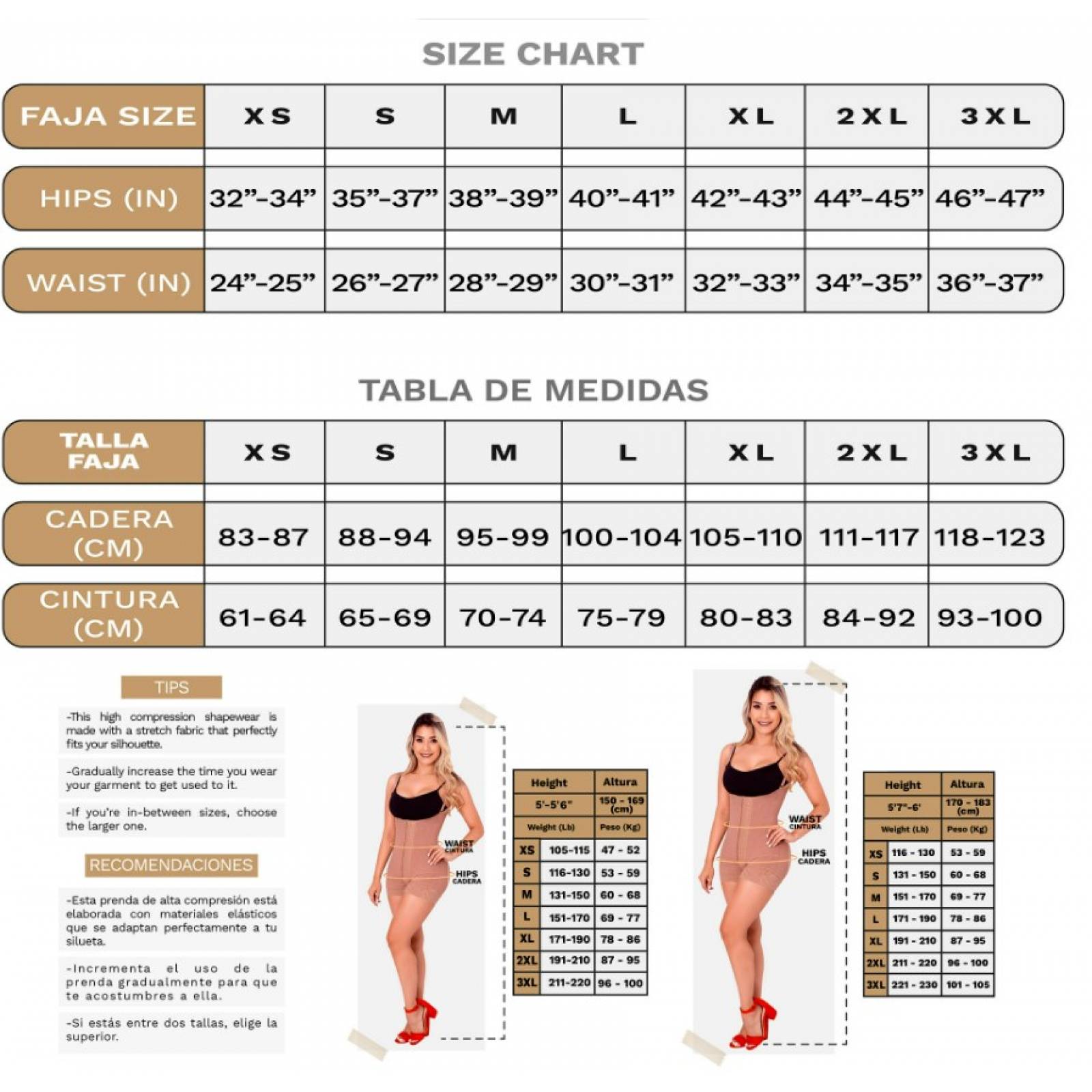 Sonryse 066BF| Faja Femenina hecha en Powernet