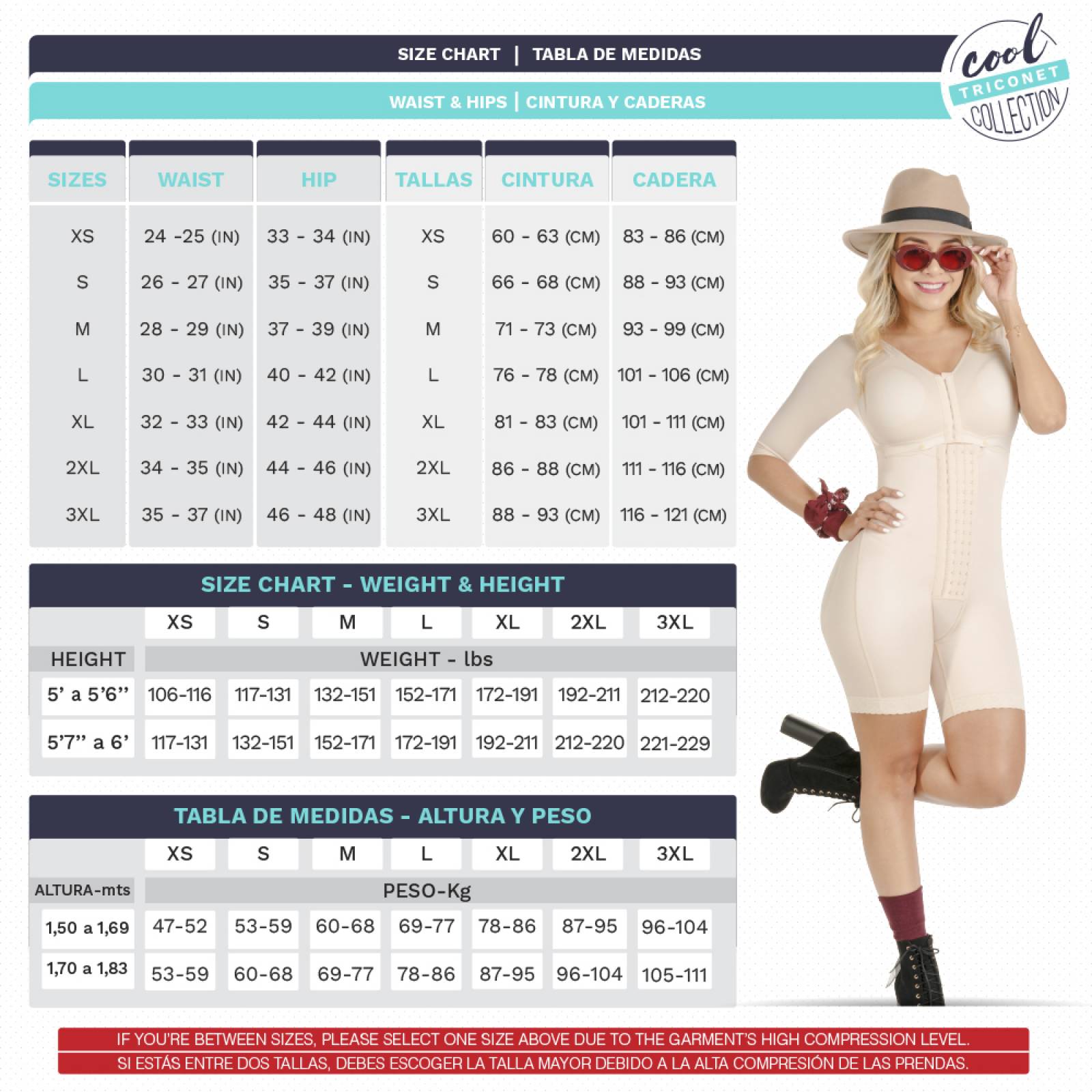Sonryse TR103BF| Faja Femenina hecha en Powernet