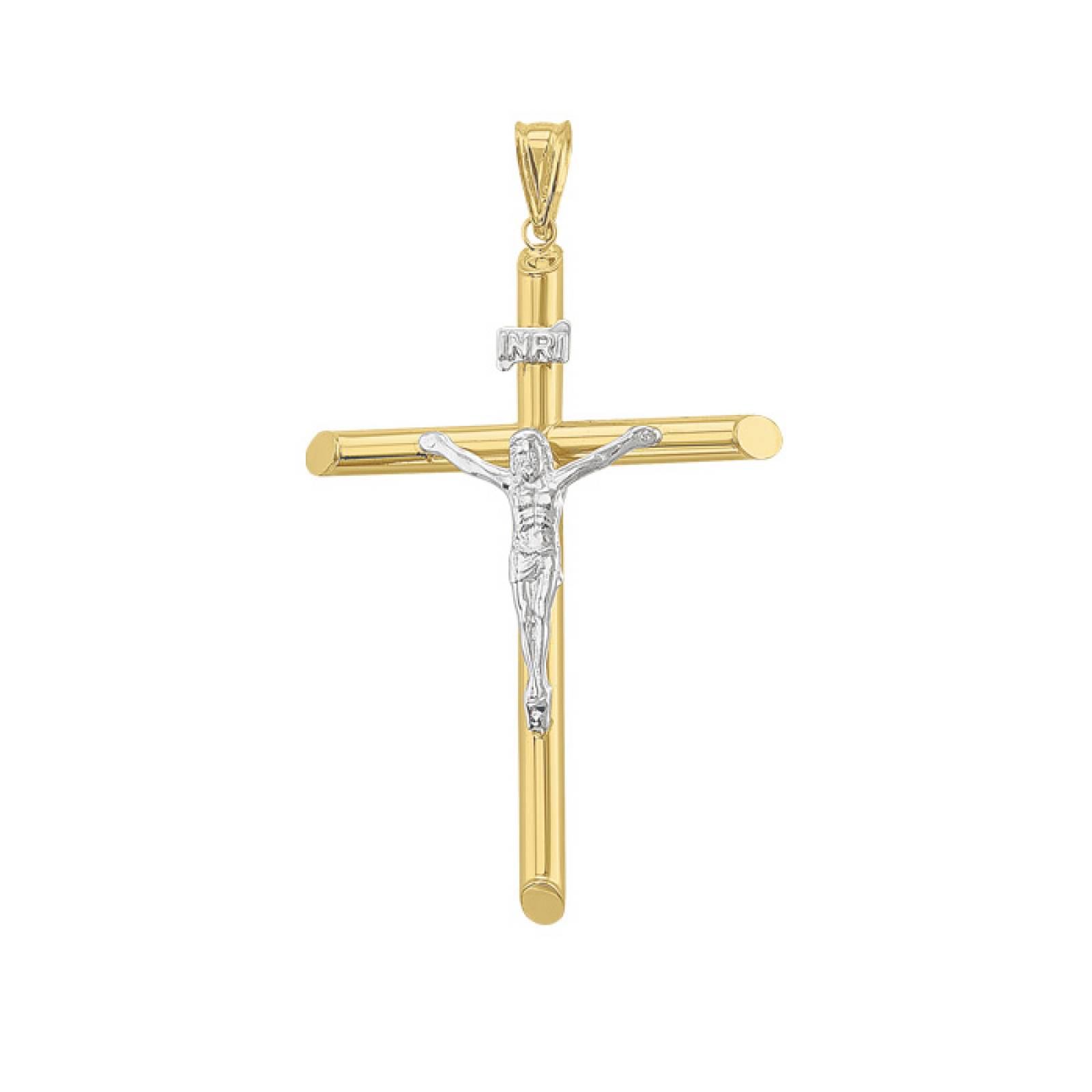 Dije  Cristo Gigante Oro 10K - 1688