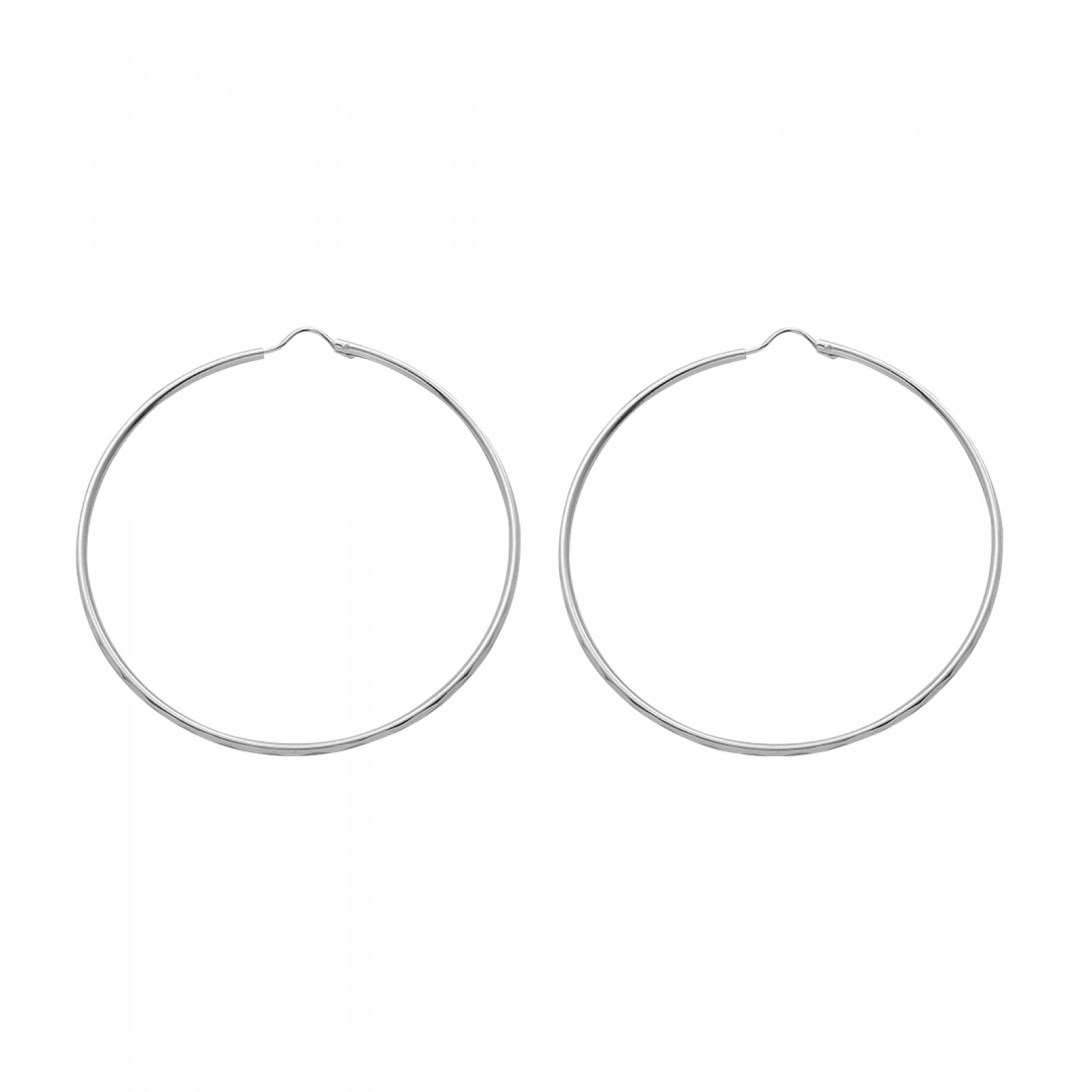 Arracada Tubo Diamantada #6 .925 - 2135