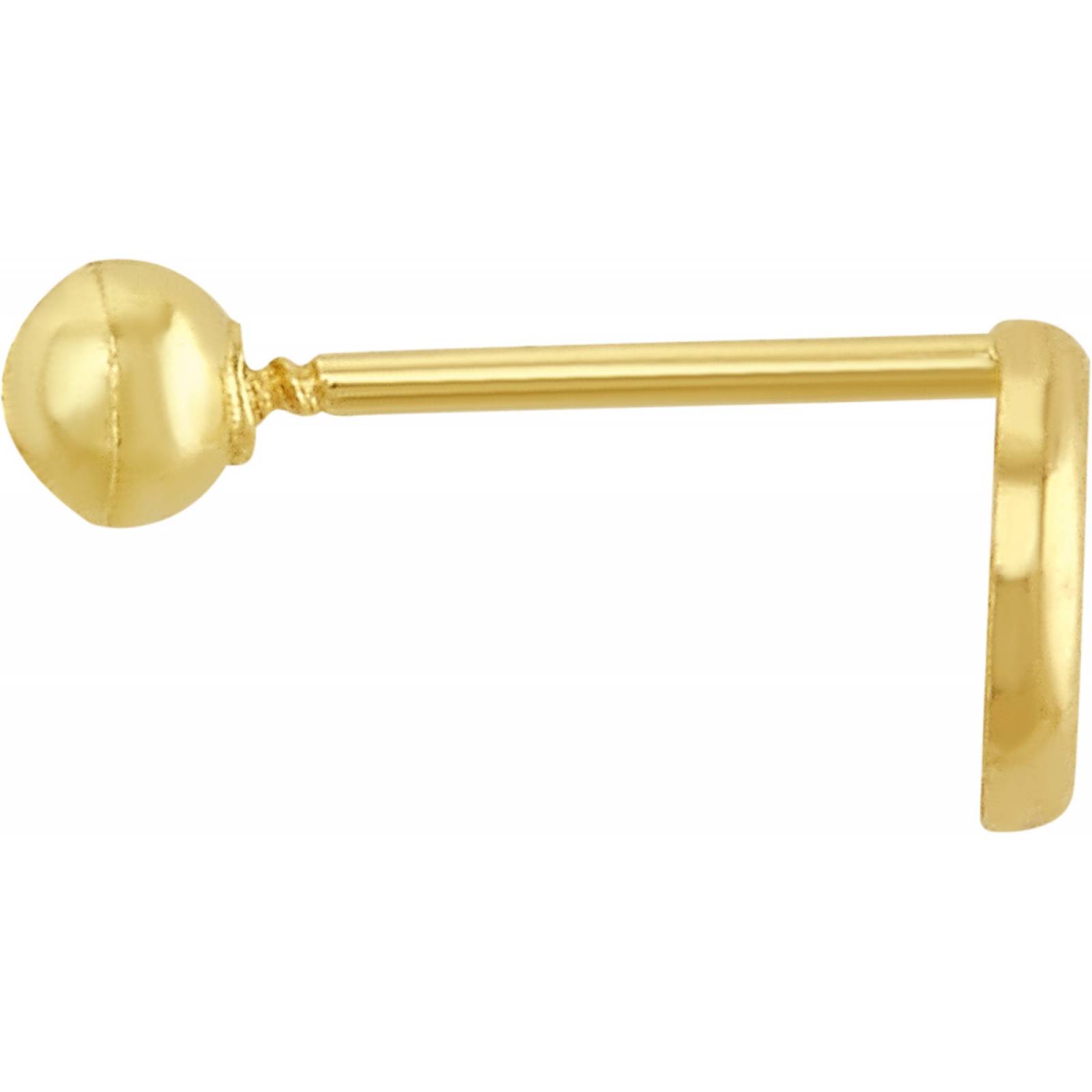Broquel Mini Aro Liso 10K - 3380