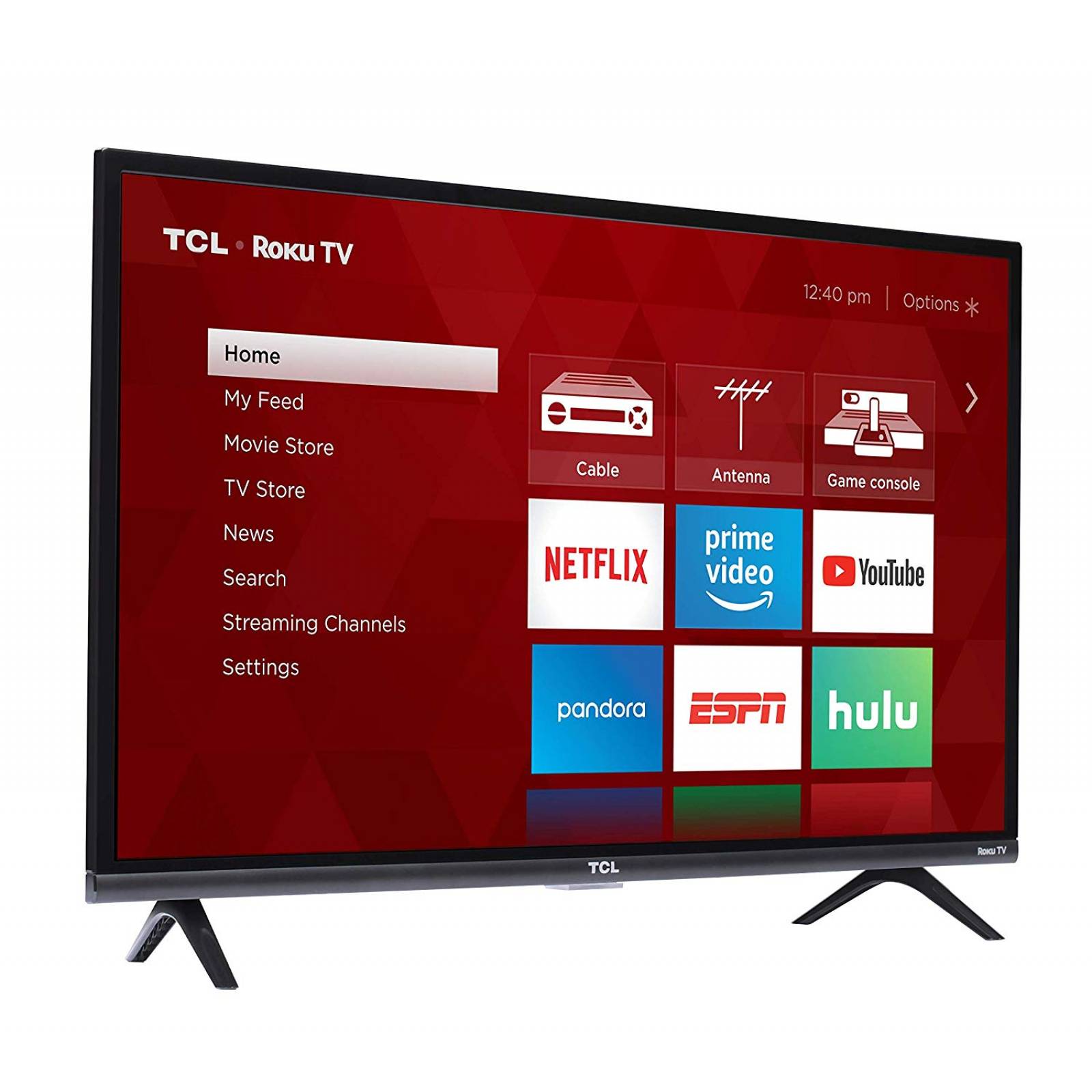 Pantalla TCL 32" HD Smart TV LED 32S331-MX Roku TV (2020)
