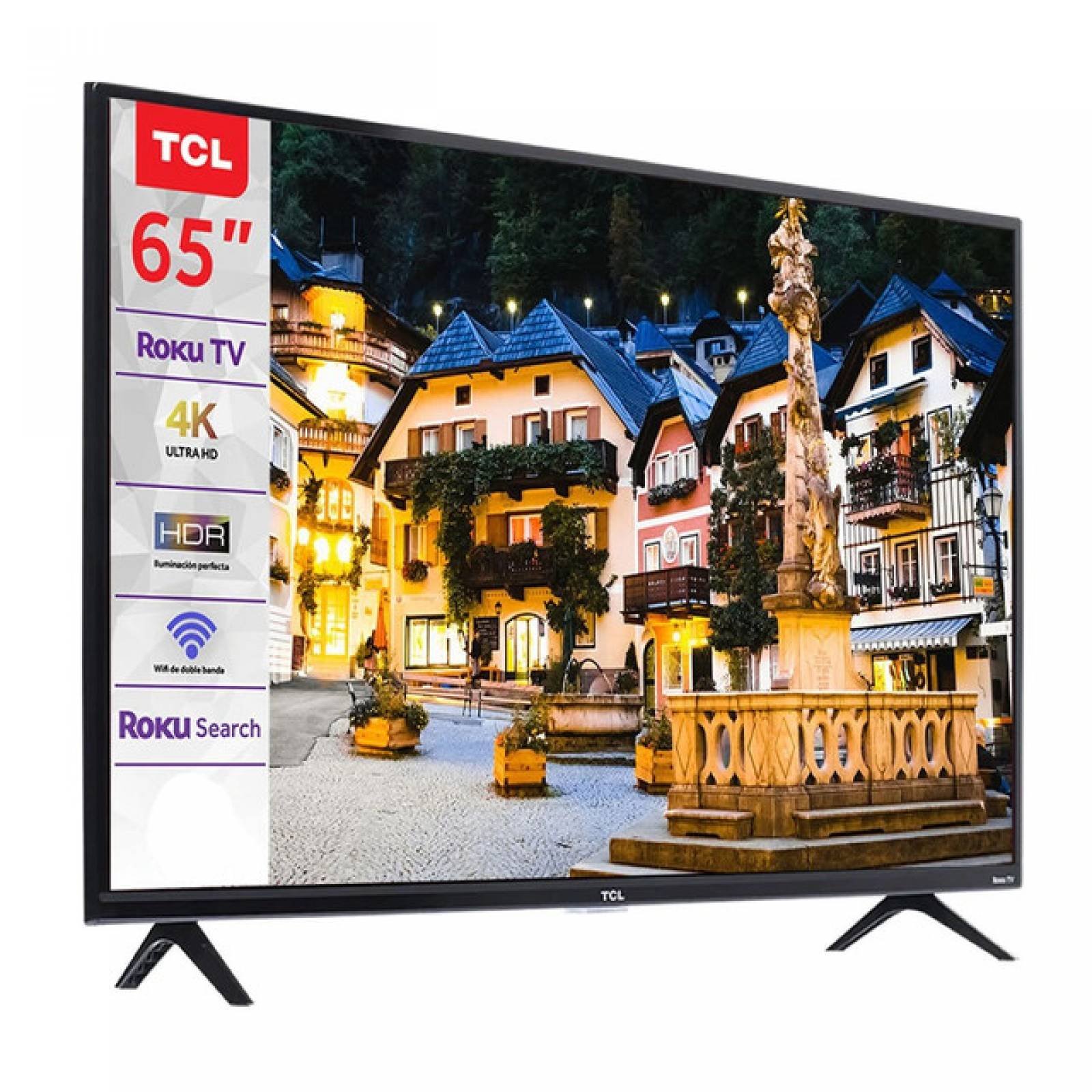 TV TCL 65 PULGADAS 4K UHD SMART TV 65S425 // PARA ENTREGA EXCLUSIVAMENTE EN  CDMX //