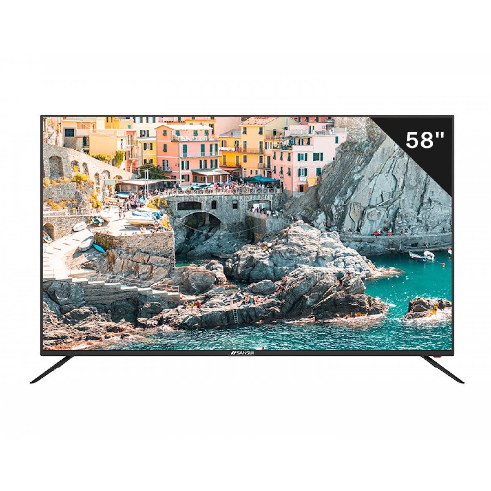 TV SANSUI 58 PULGADAS LED 4K ANDROID SMART TV SMX-5819USM