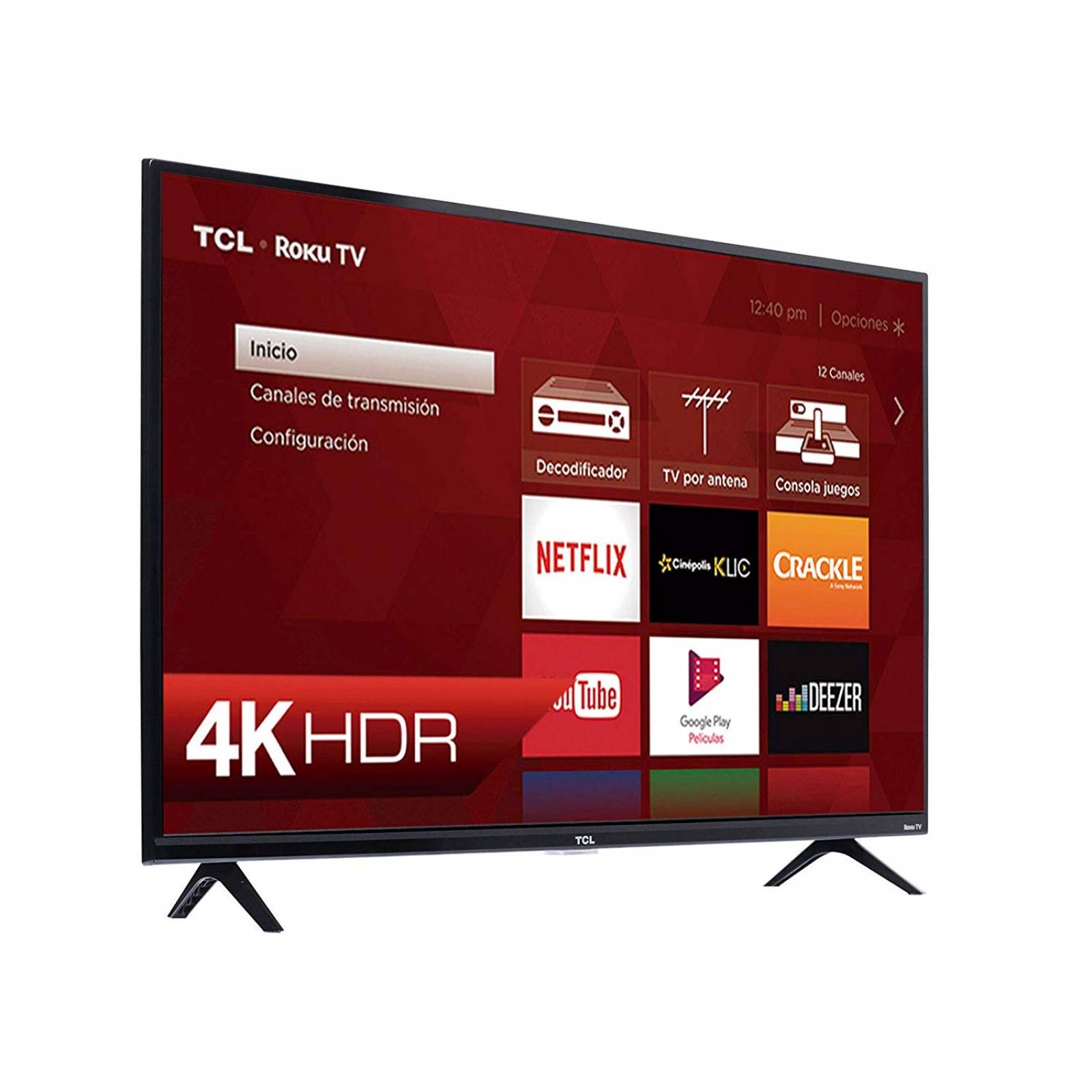 TV TCL 50 PULGADAS SMART ROKU TV 4K UHD 50S425