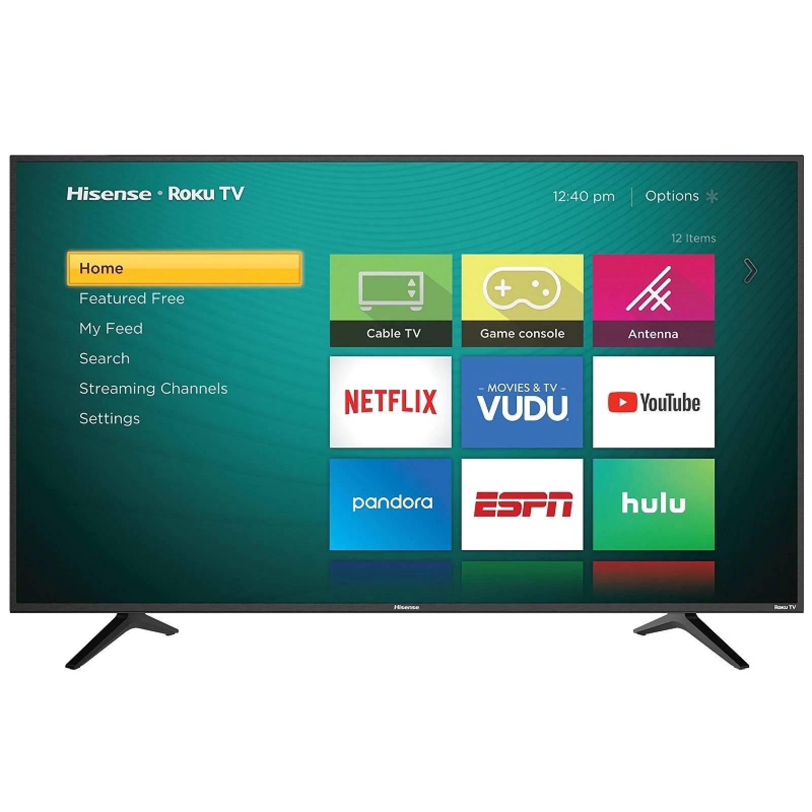 TV HISENSE 43 PULGADAS SMART TV ROKU 4K LED 43R6000GM