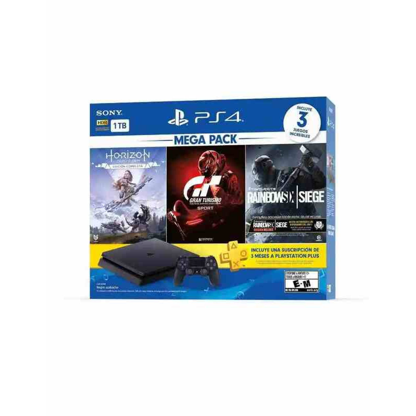 Consola PlayStation 4 Mega Pack 16 1 TB