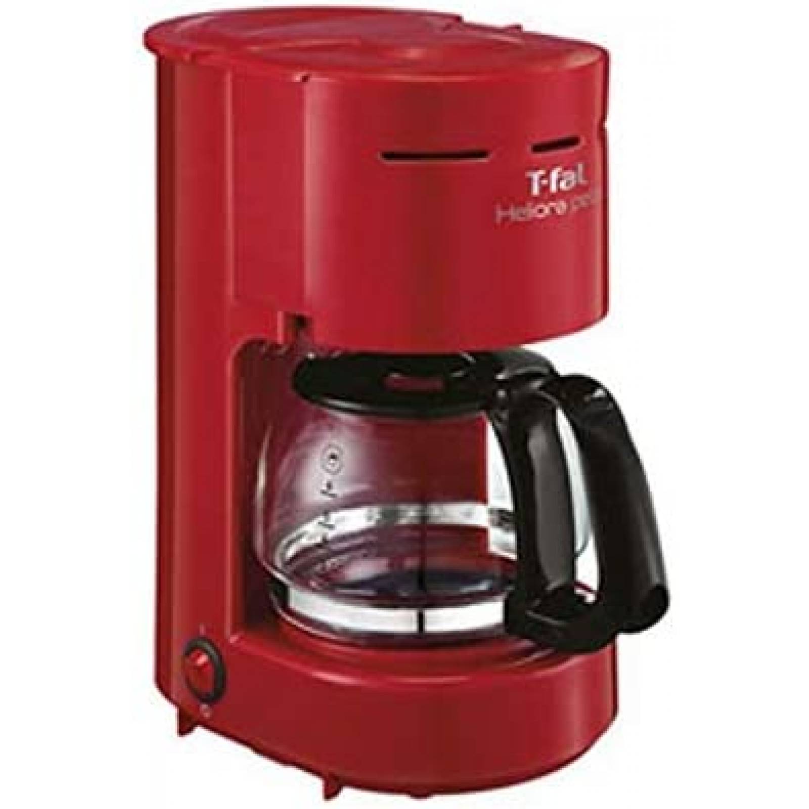 Cafetera De Goteo T-fal Heliora Para 6 Tazas Roja Cm3215mx
